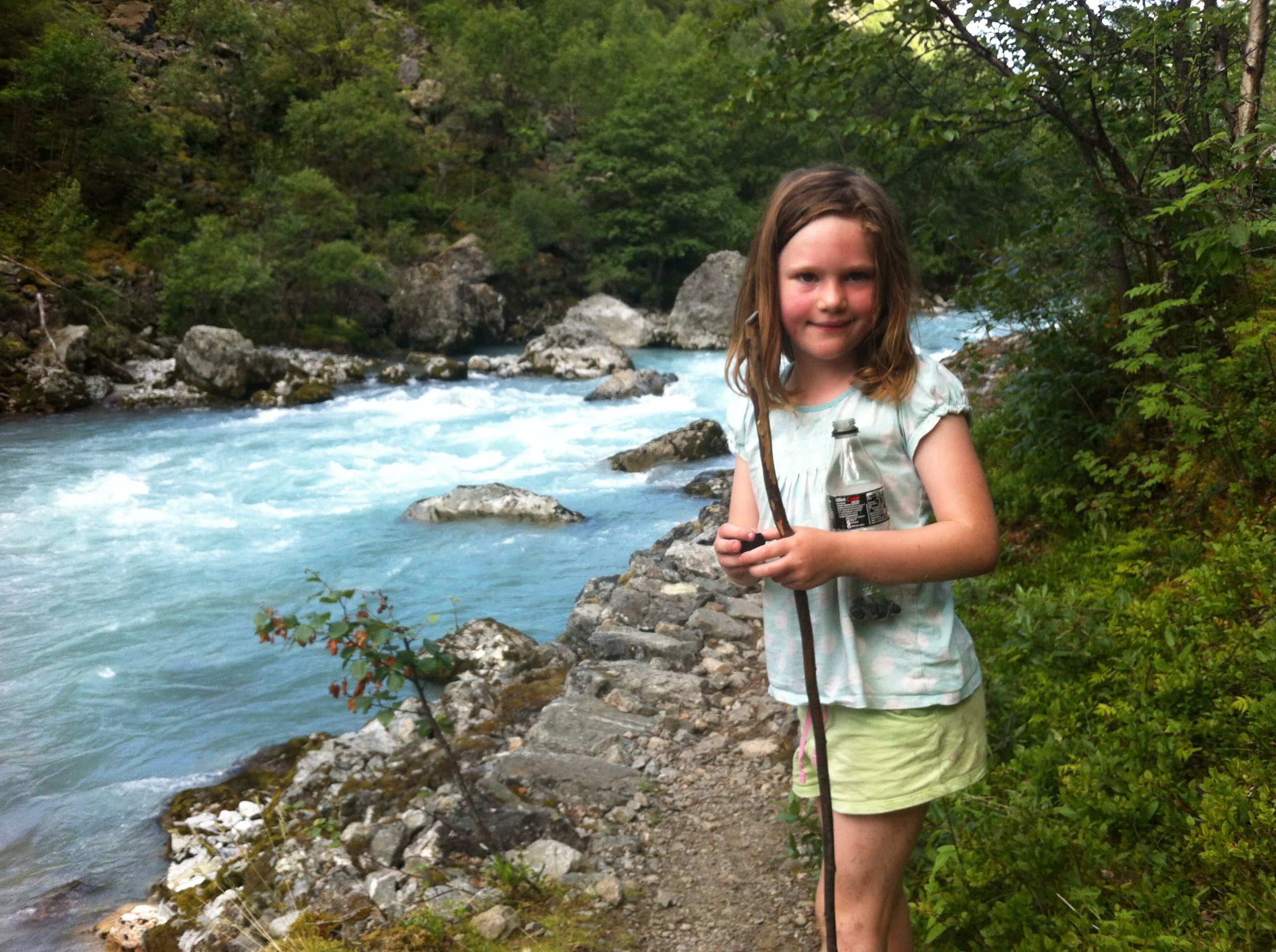 The intrepid explorer in Norway