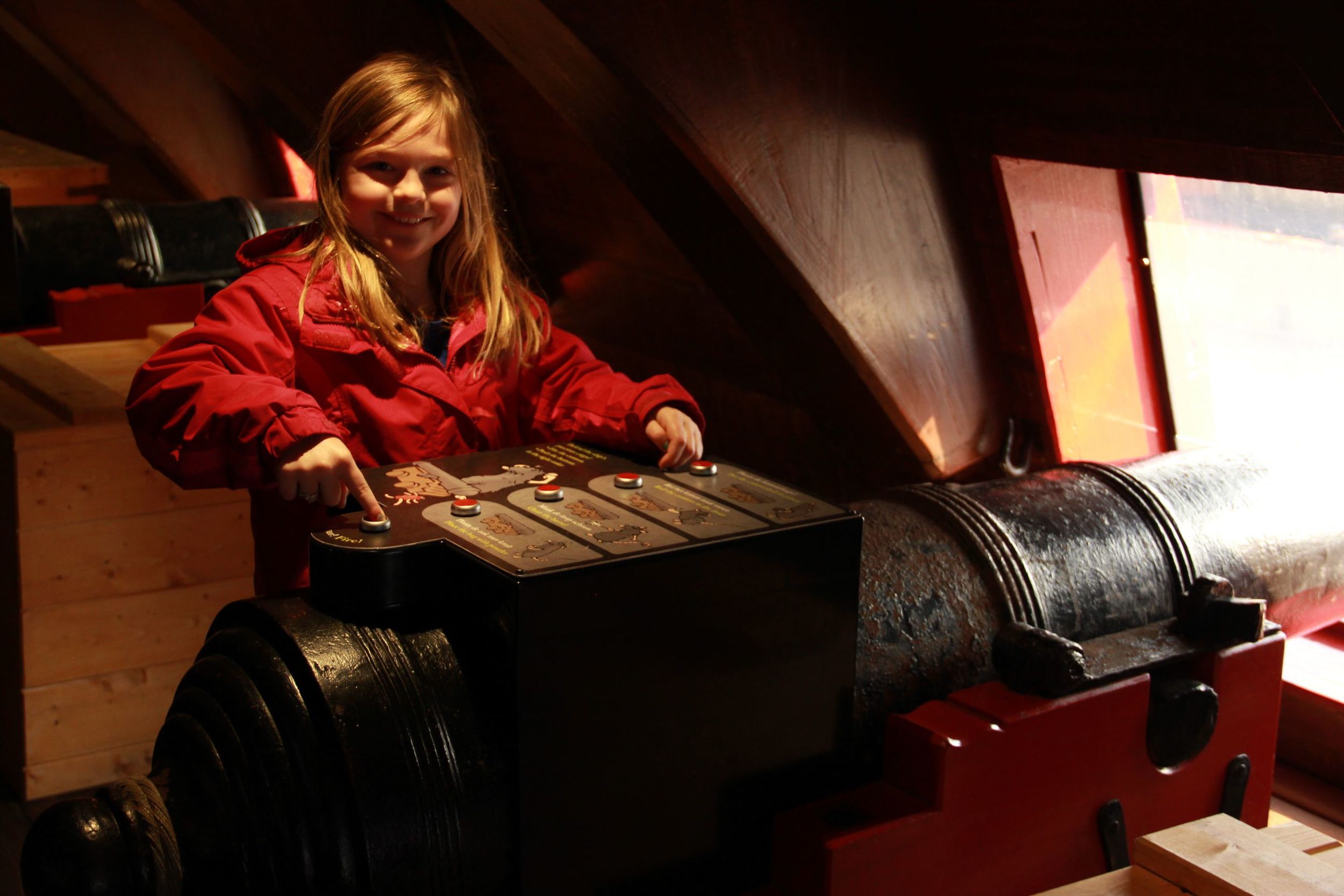 I can fire a cannon...