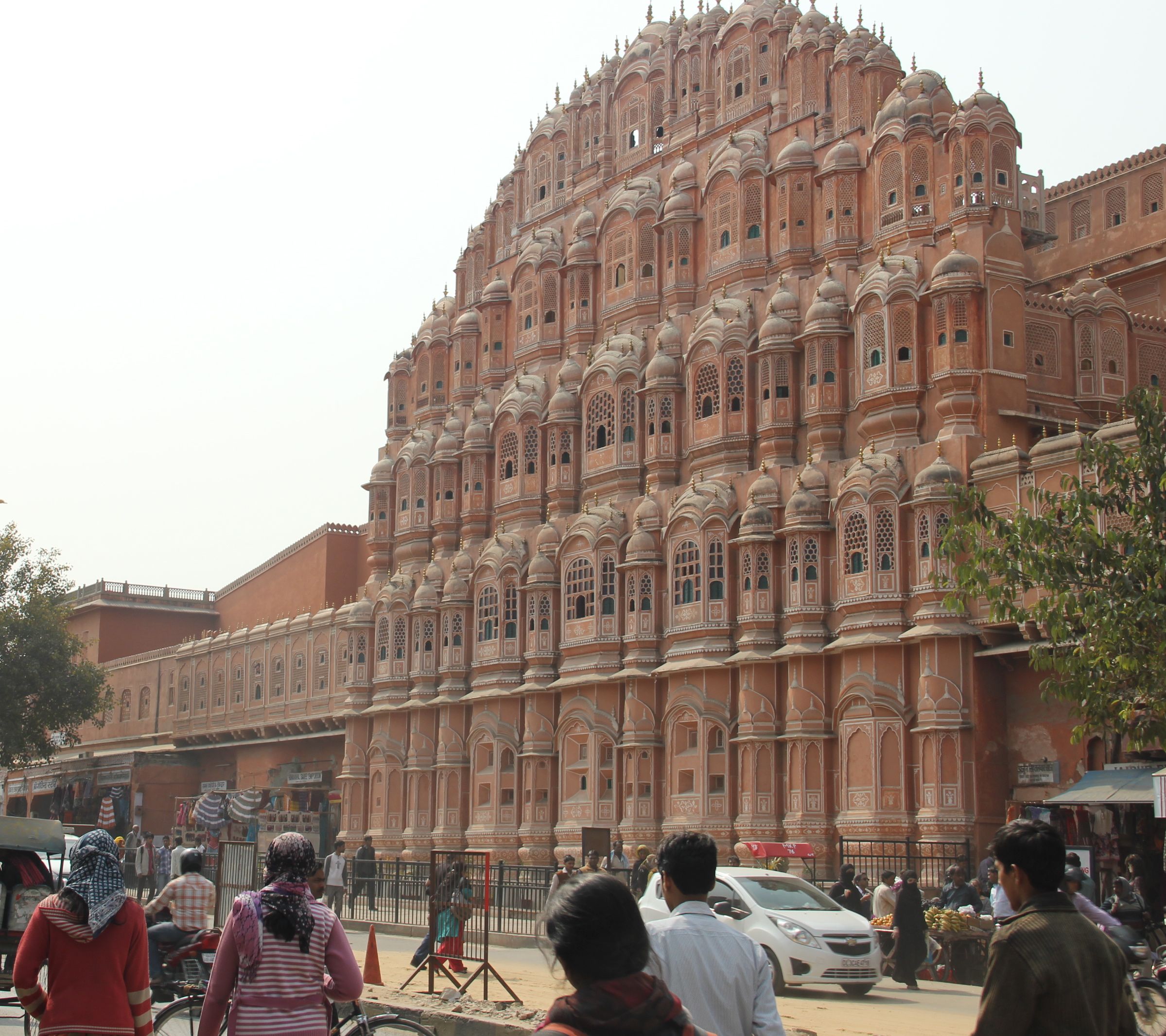 The Hawa Mahal in Jaipur