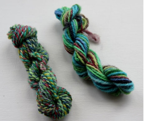 Quantum Dots 2-ply (ugh) and chain ply (hooray!)