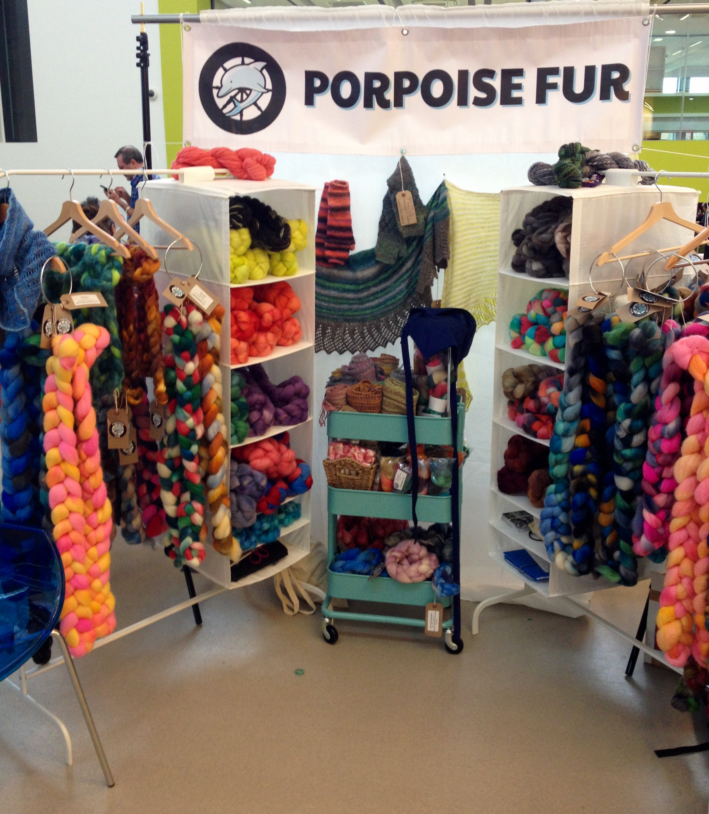 Stall is ready to go!