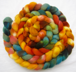 November Fibre Club "Mutable Loci" on Cheviot, inspired by Dr. Barbara McClintock
