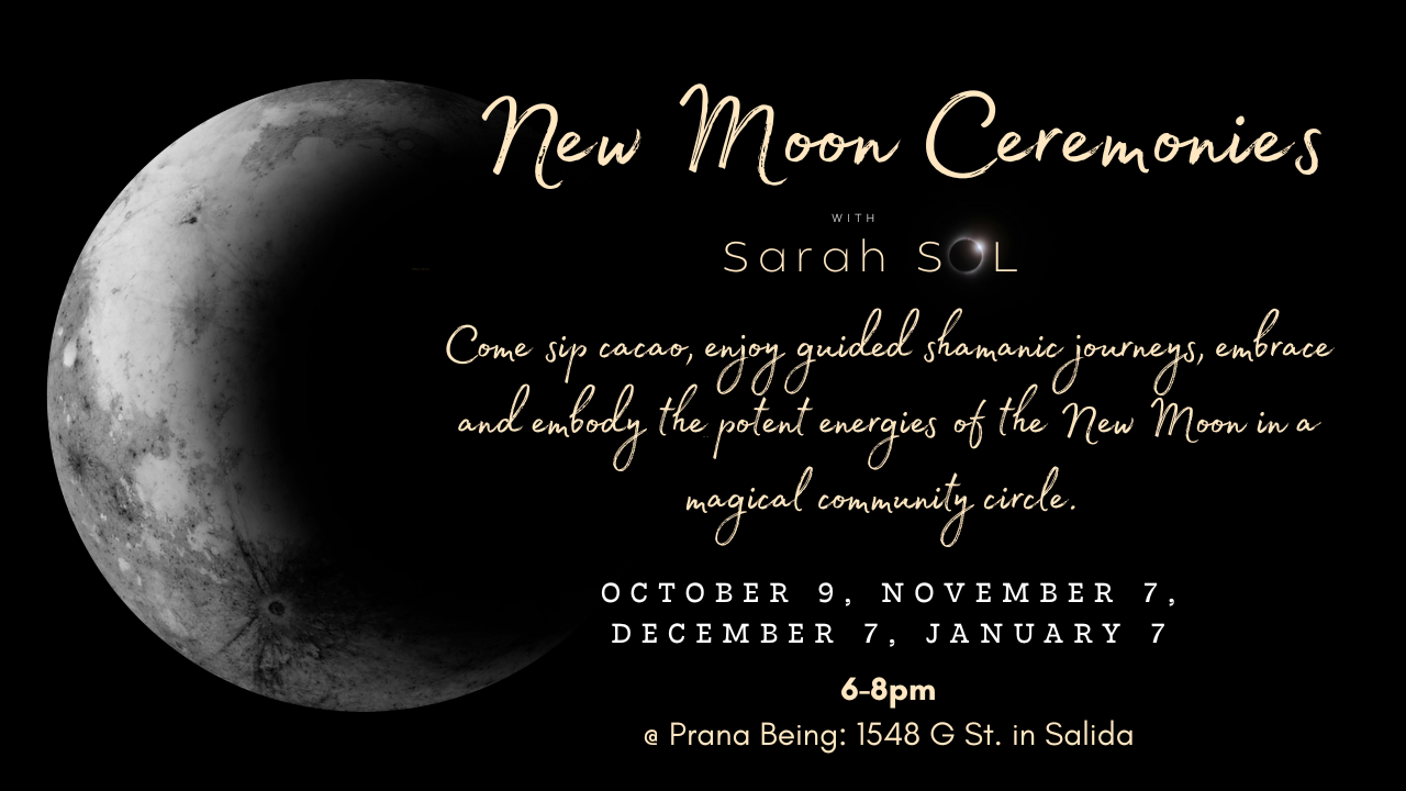New Moon Ceremony with Sarah Sol