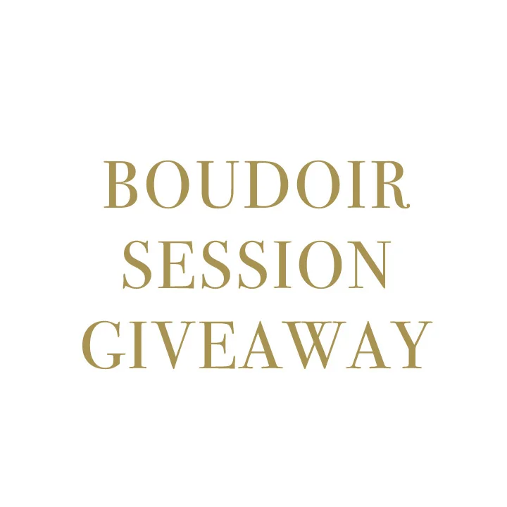 WIN A FREE BOUDOIR SESSION WITH BARELY BLUSHING BOUDOIR!