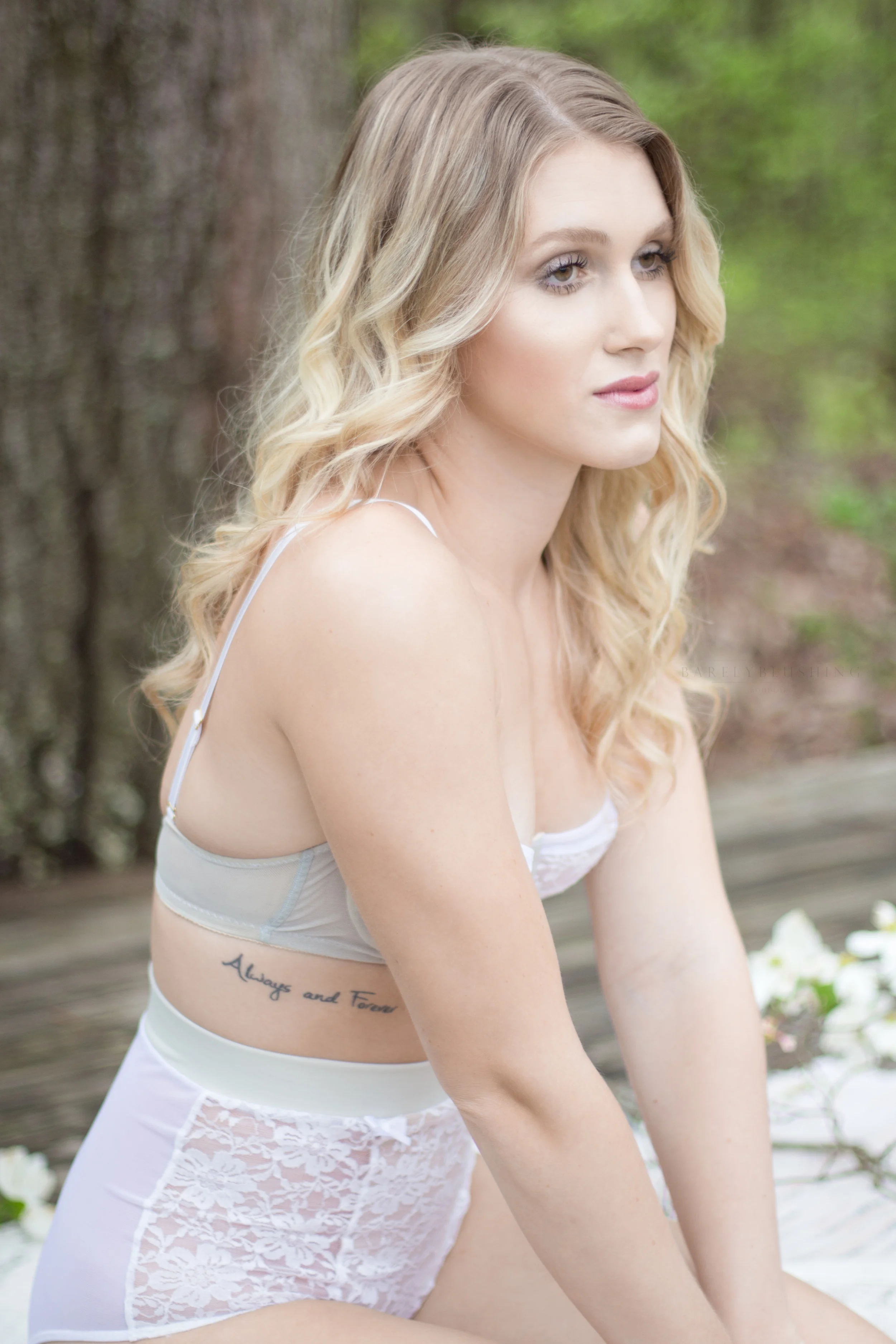 Barely Blushing Boudoir
