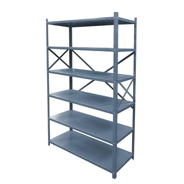Metal Shelving Unit: SE100
 Model Number - Color - Measurement:
SE100 - Gray Finish (Metal) - 41.5W x 17.5D x 72H

#MetroOfficeFurnitureRental #shelving #unit #shelvingunit #furniture #metal #measurements #rental #nyc #grey #greyfinish #shelves #metr