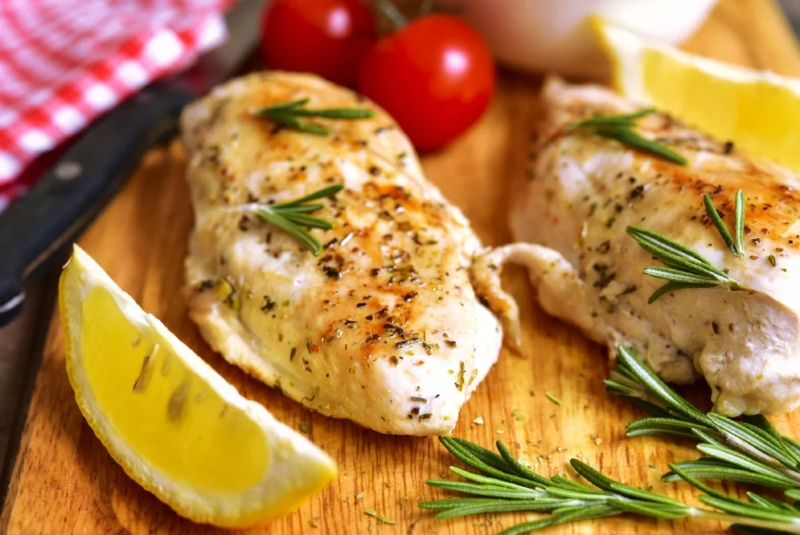 Lemon Herb Roasted Chicken Breasts