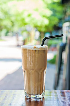 Almond Vanilla Latte Smoothie