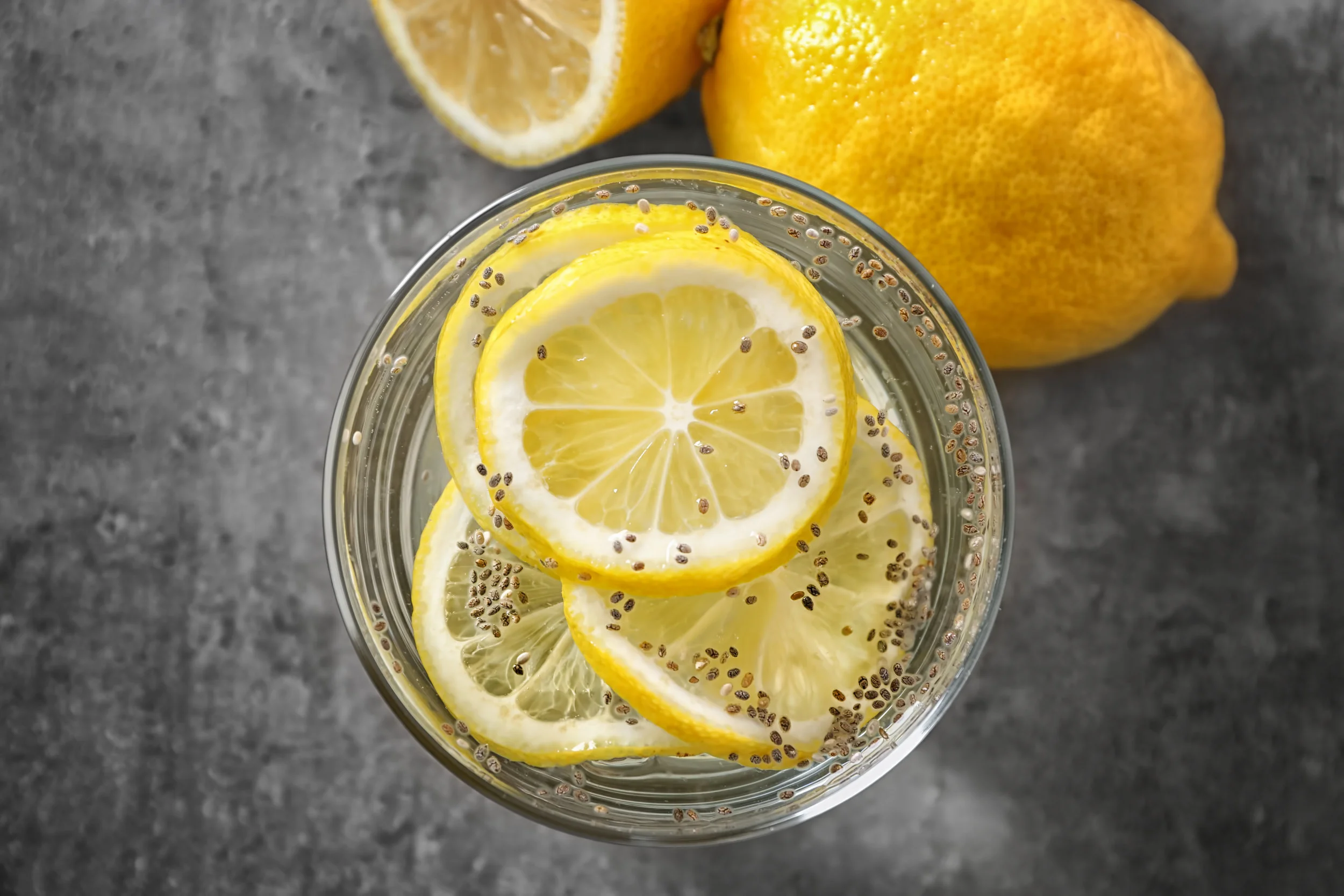Chia Lemon Water