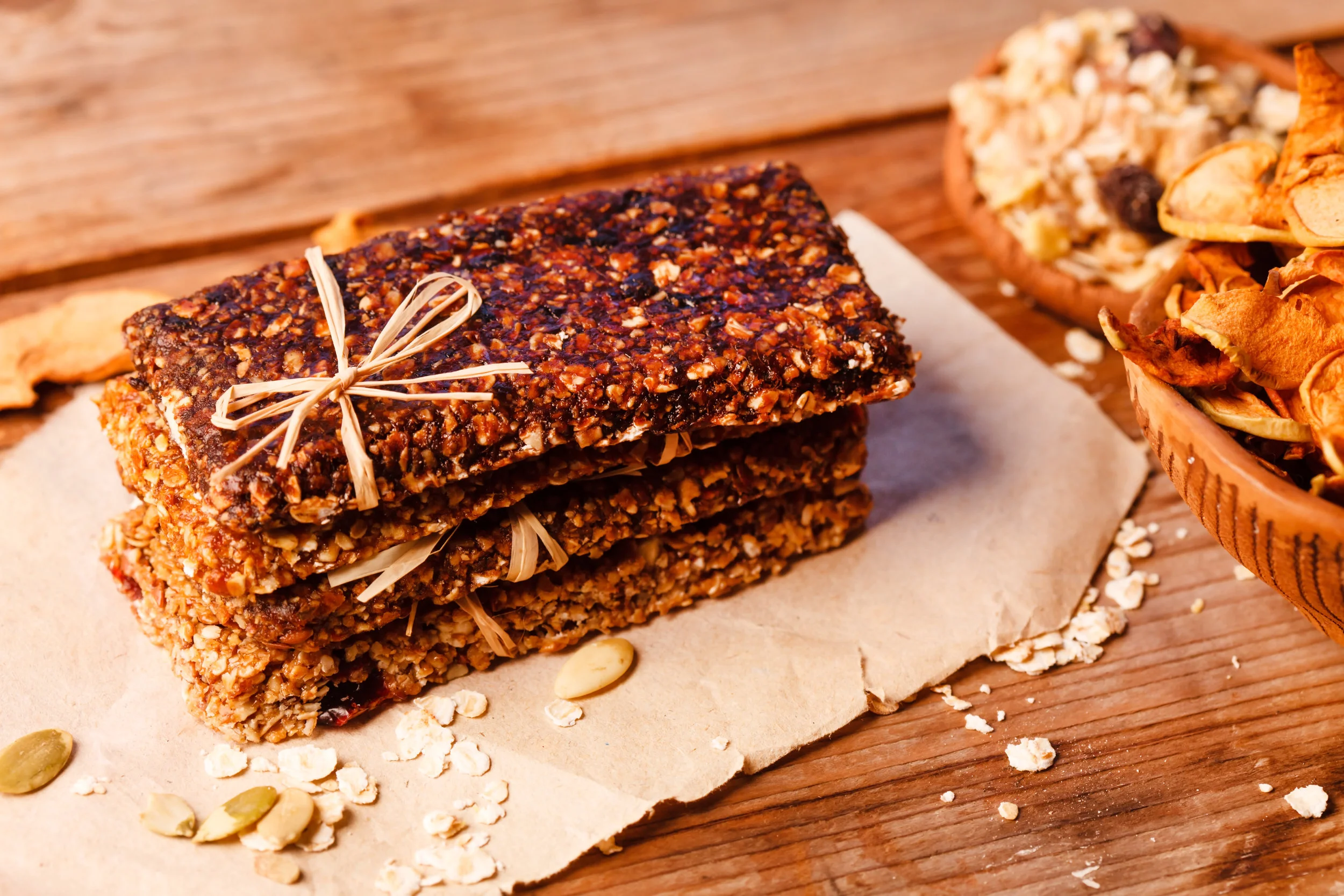 No-Bake Pre-Workout Snack Bars
