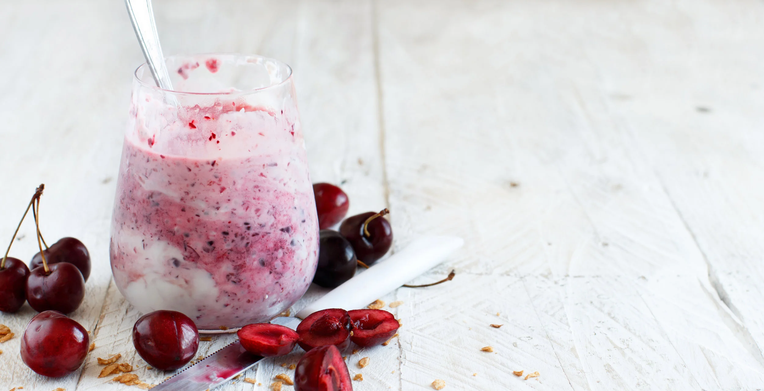 Cherry-Ginger-Lime Sleepytime Smoothie
