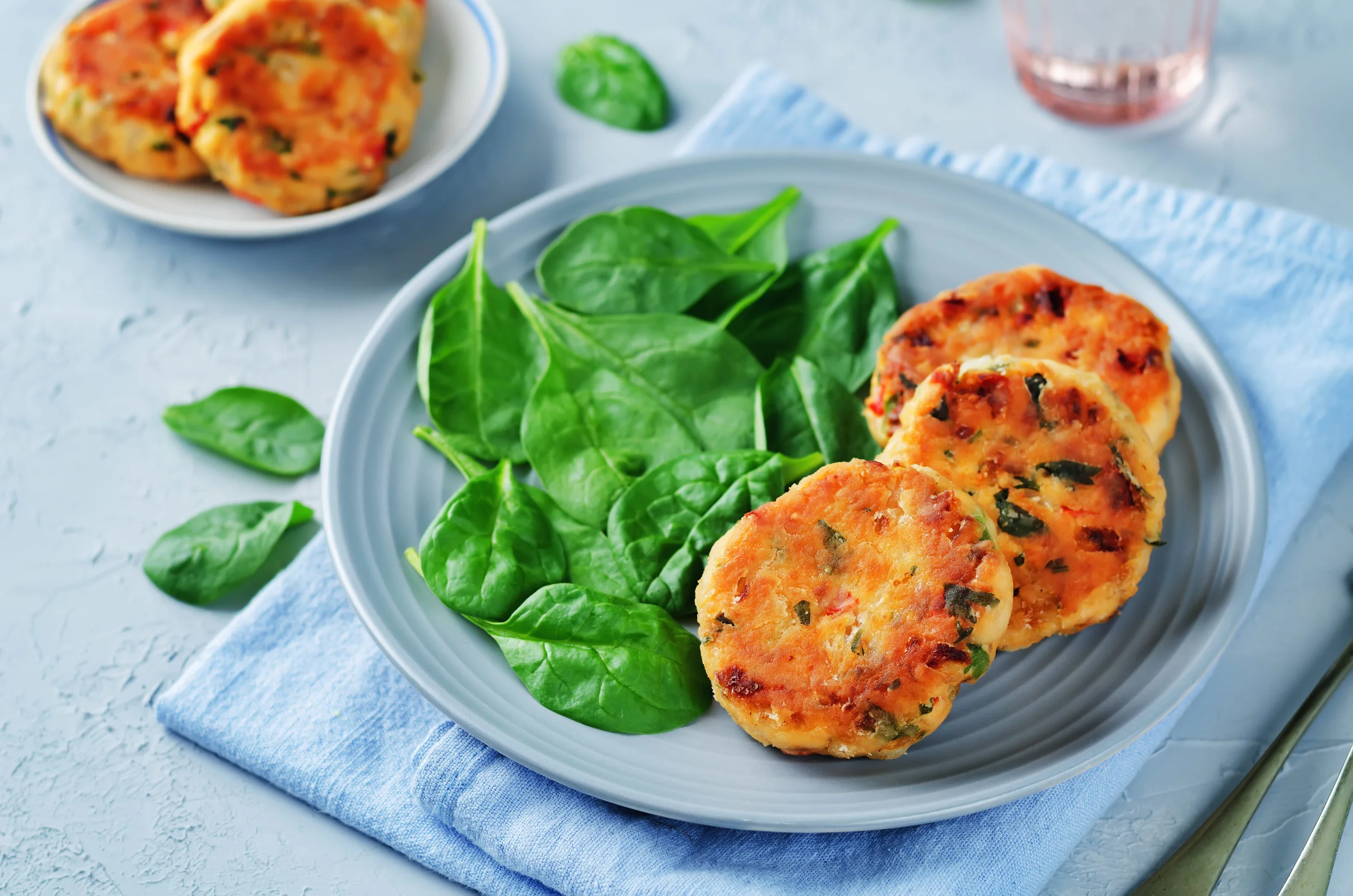 Herbed Salmon Burgers