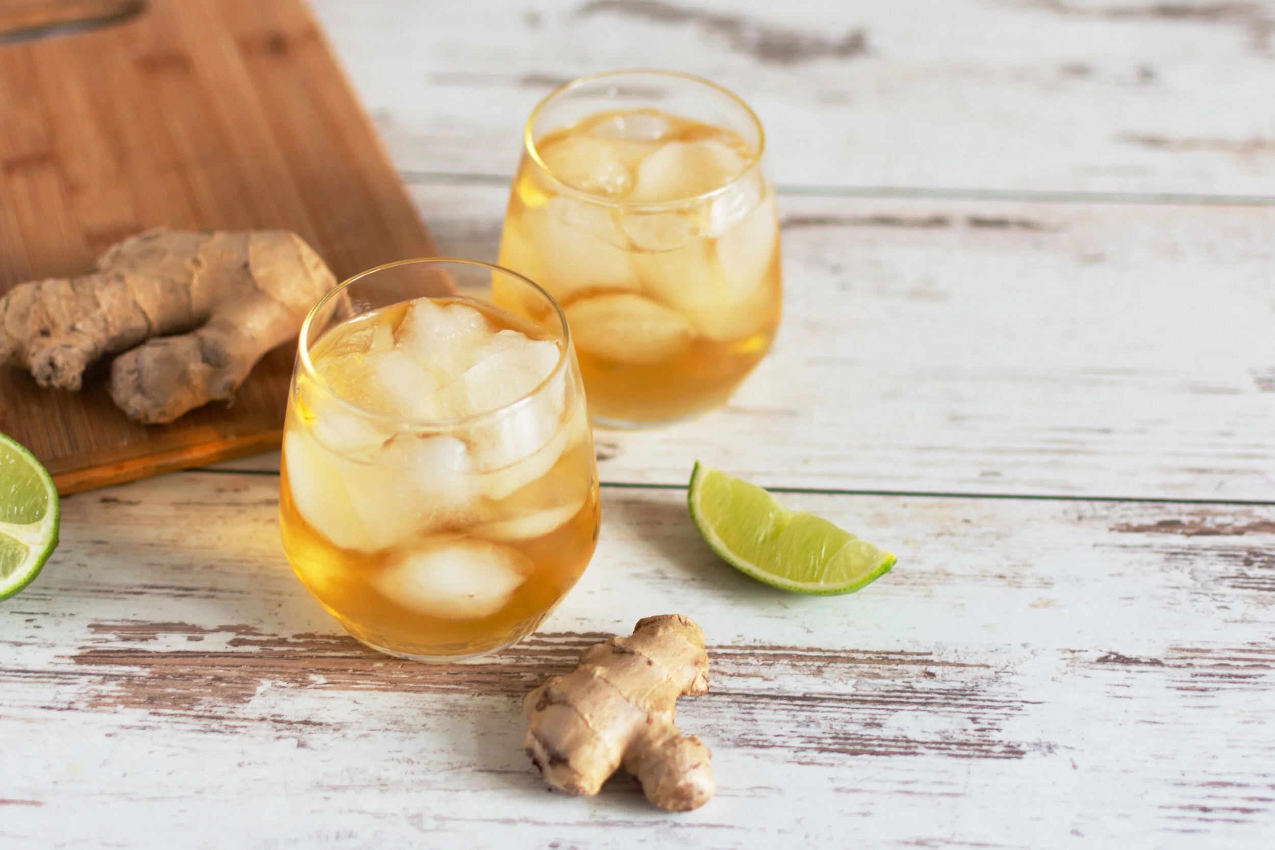 Ginger Kombucha Cocktail