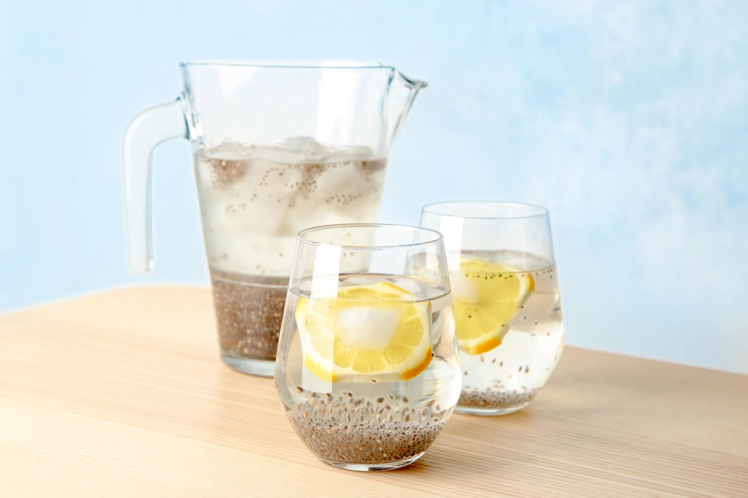 Chia Lemon Water