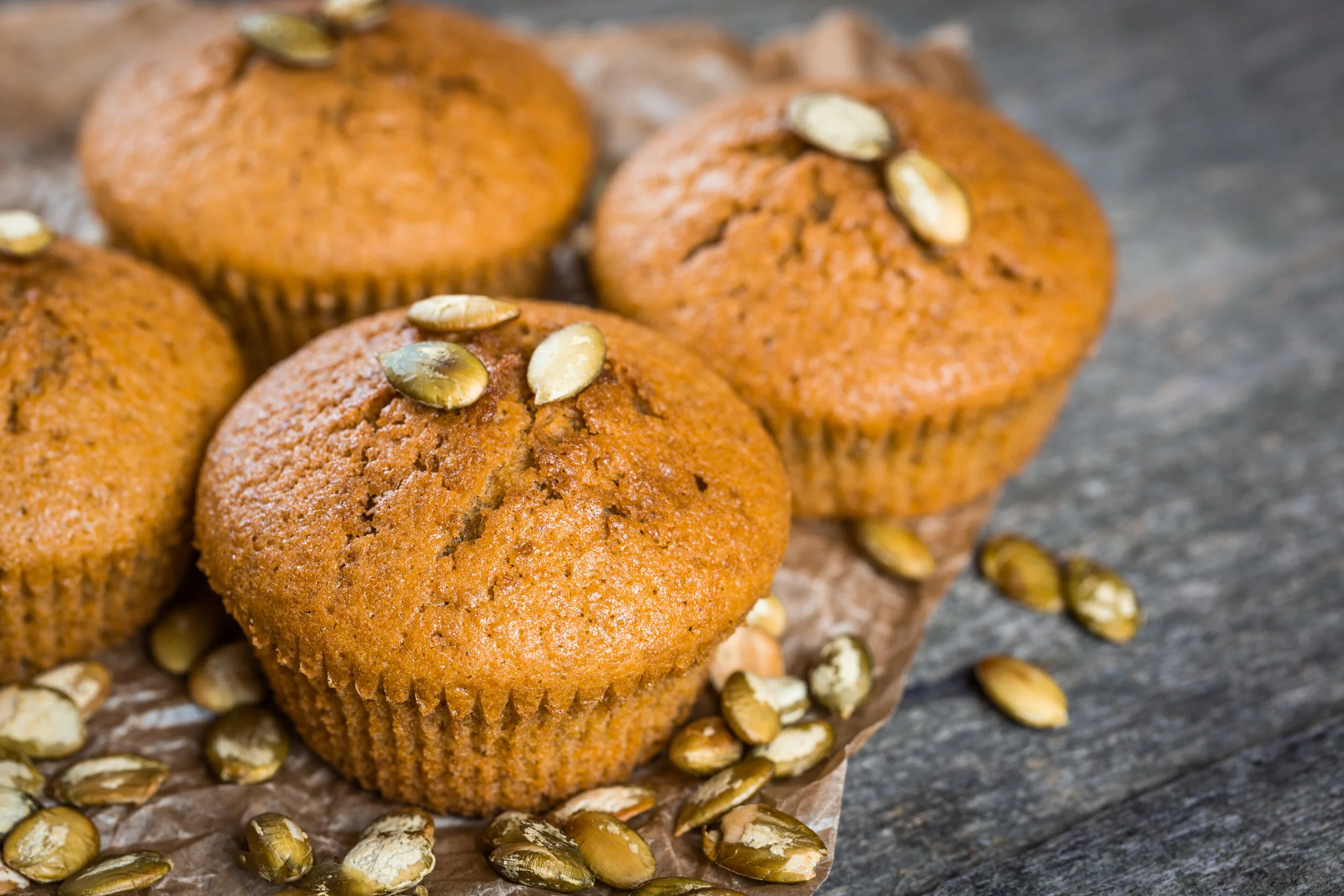 Pumpkin Spice Breakfast Muffins