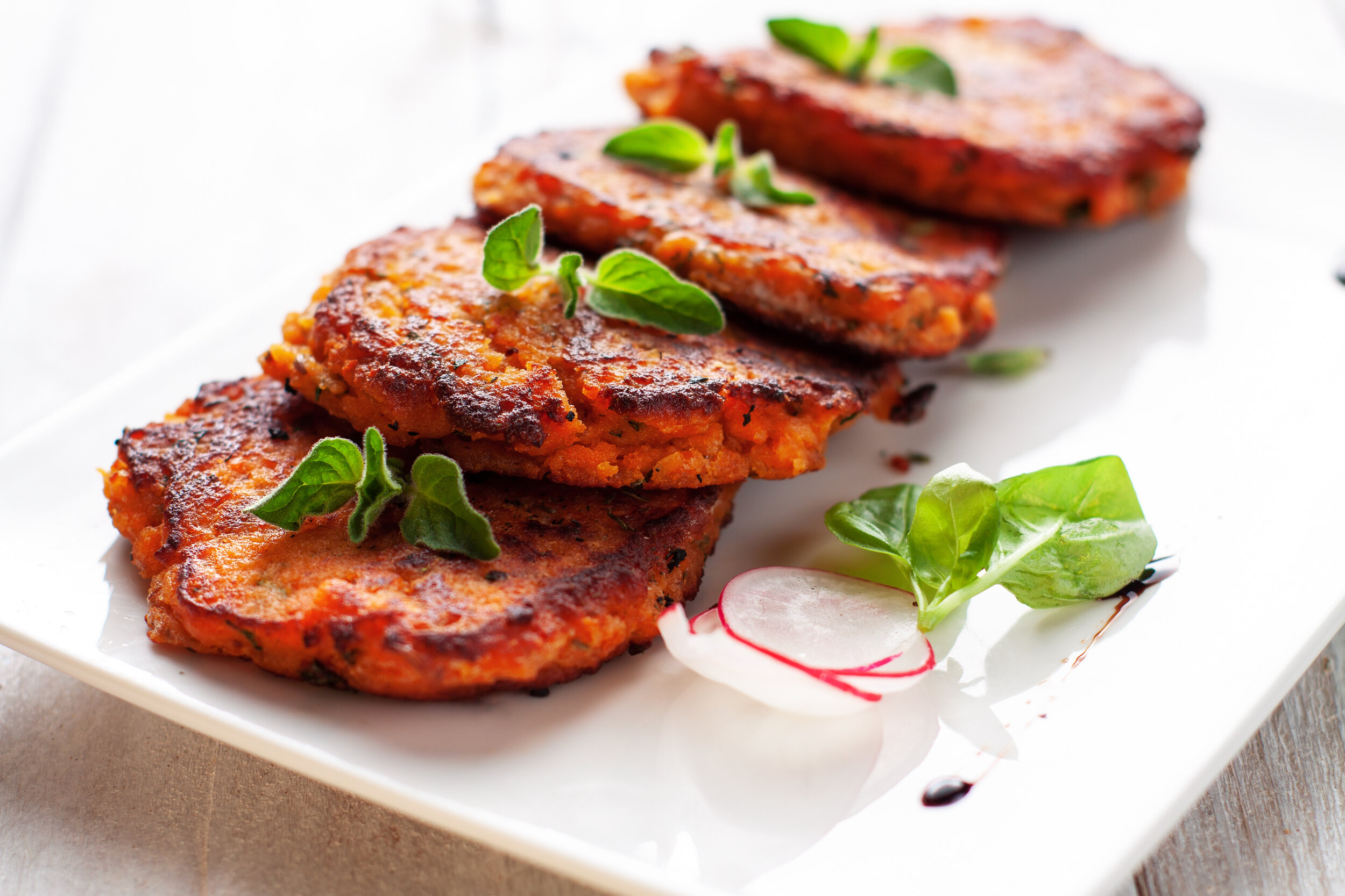 Low-FODMAP/High-Protein Salmon Patties