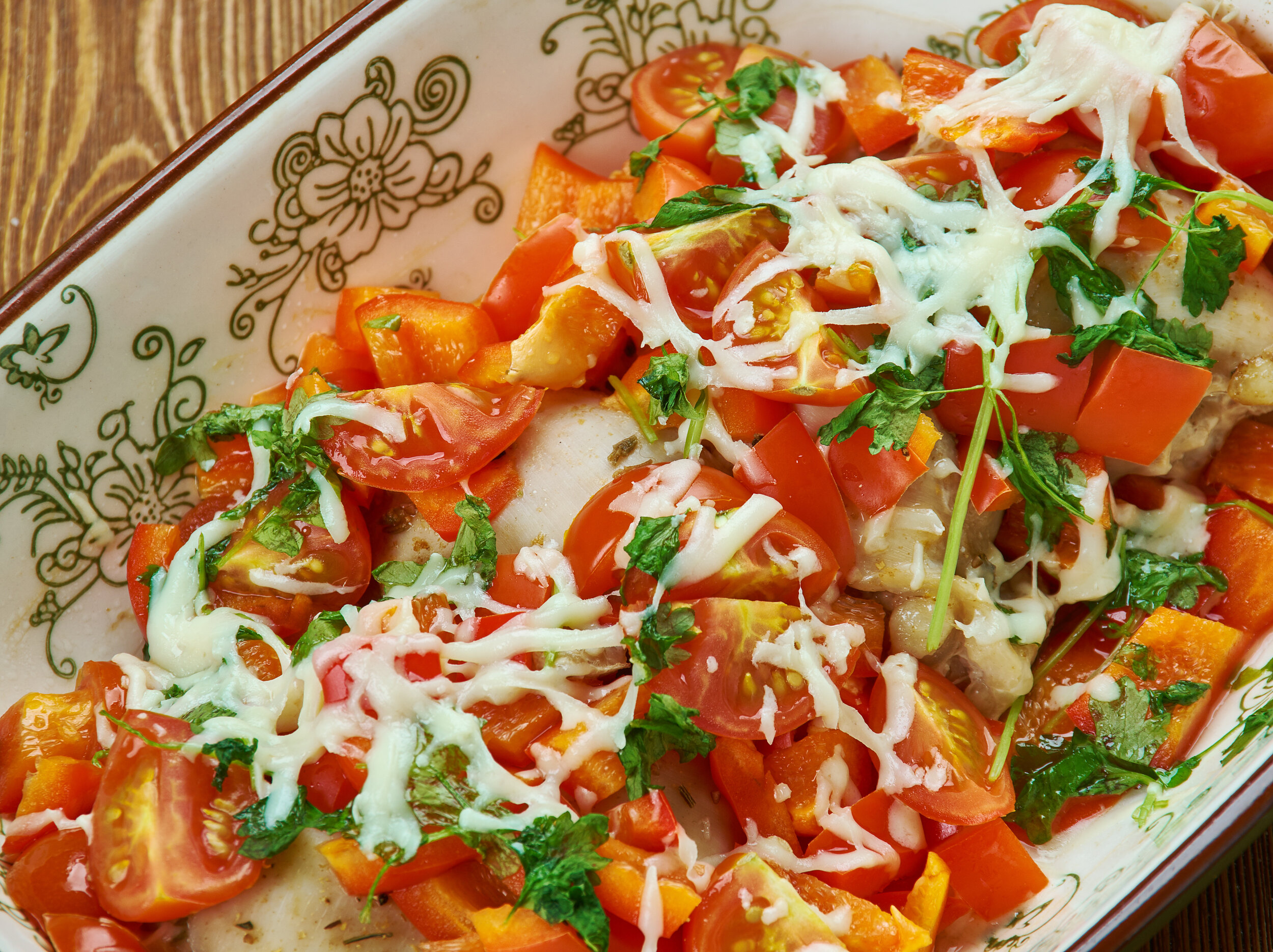 Healthy Bruschetta Chicken