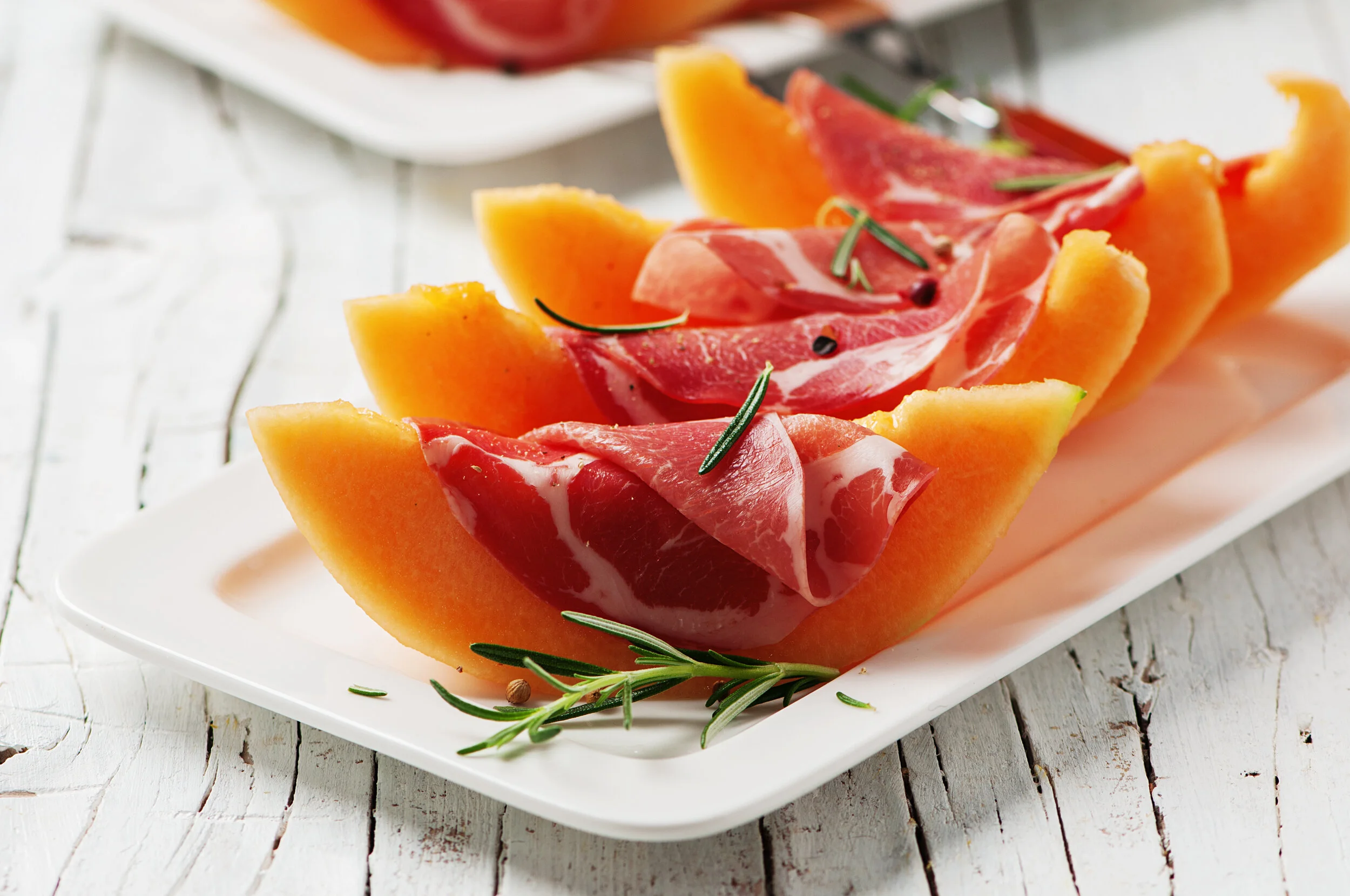Easy Prosciutto and Cantaloupe