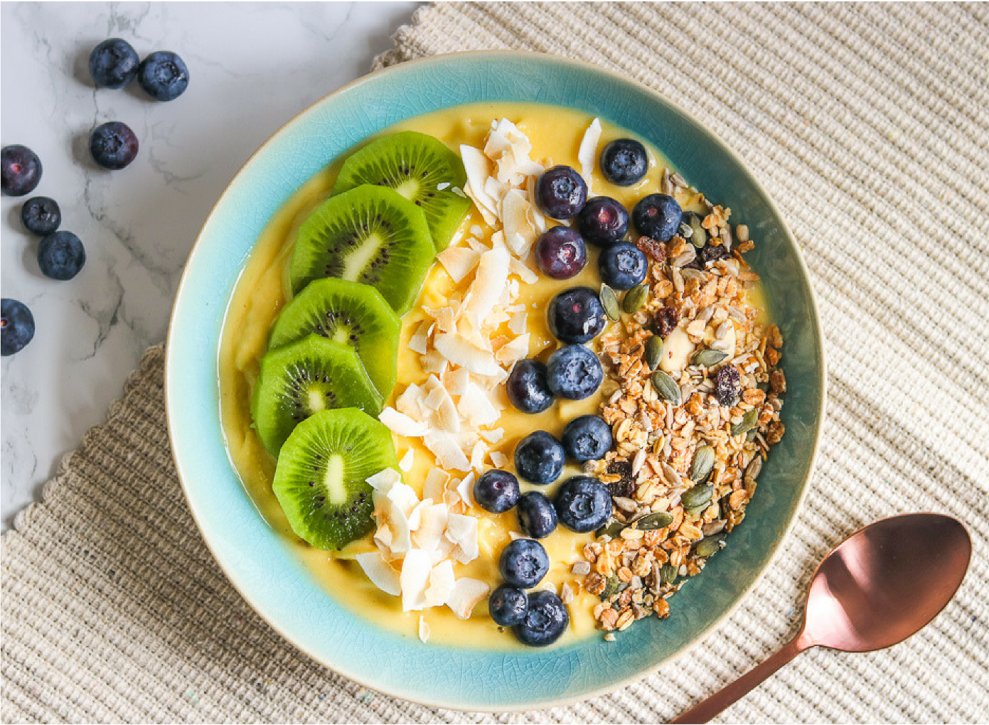 Tropical Smoothie Breakfast Bowl