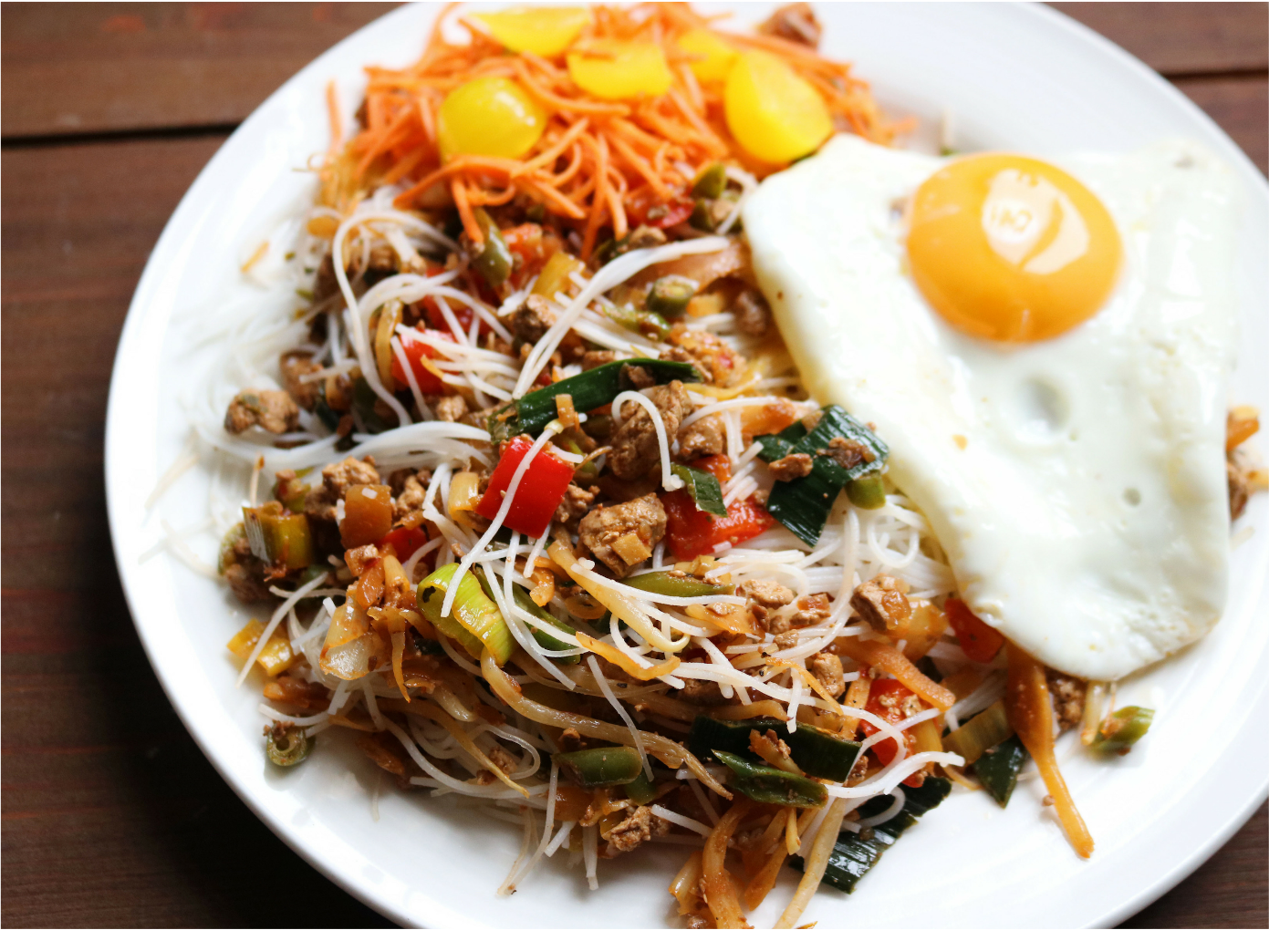 Vegetable Fried Rice Noodles