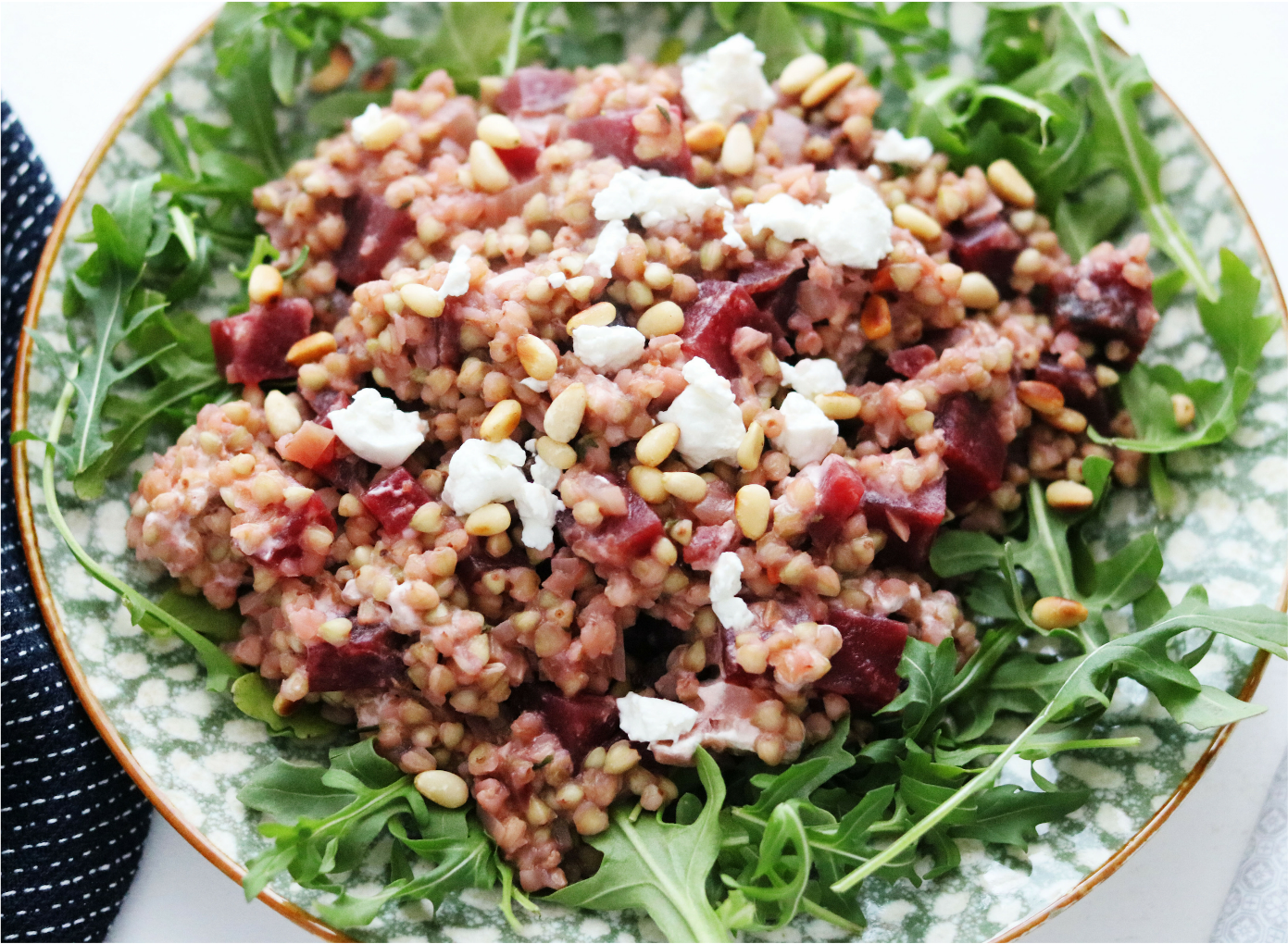 Buckwheat Beet Risotto