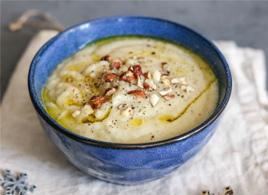 Celery Root and Truffle Soup