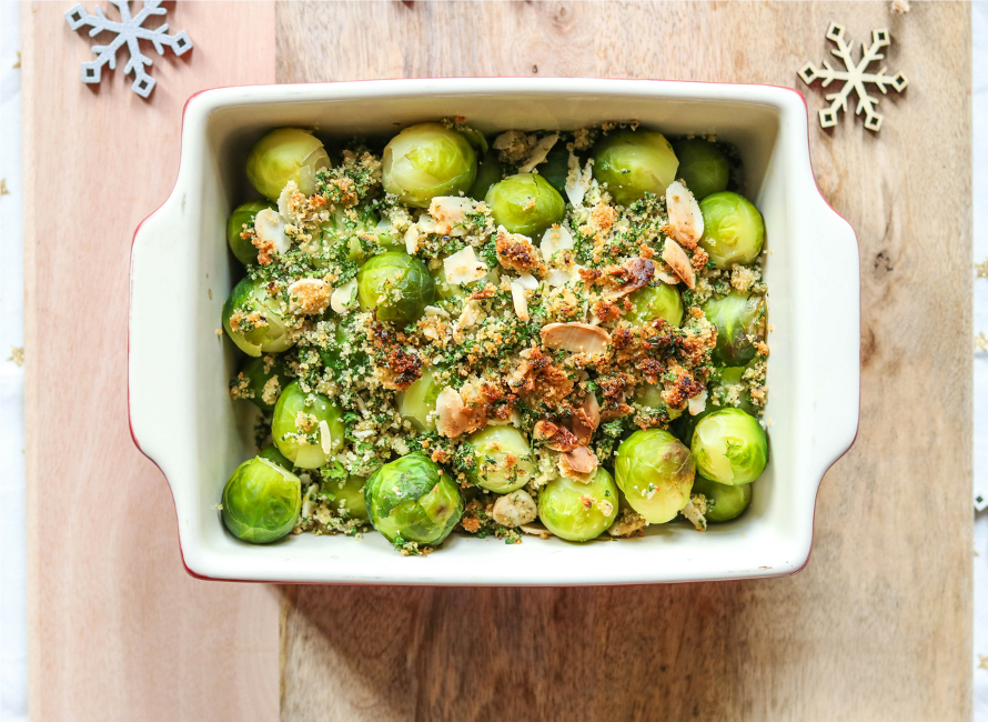 Roasted Crispy Brussels Sprouts