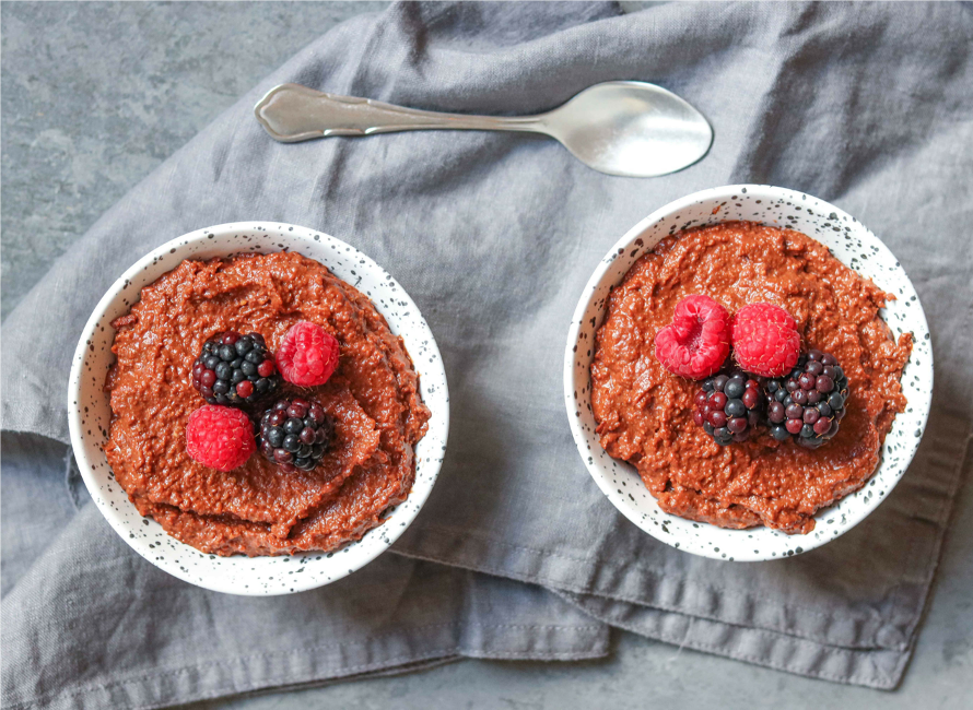 Chocolate Millet Pudding