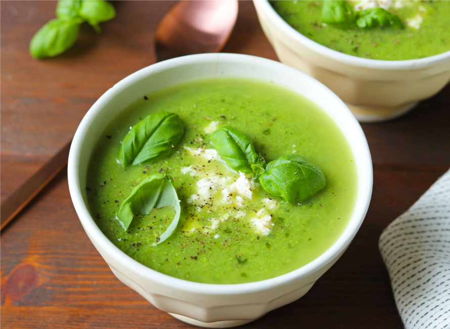 Leek and Pea Soup