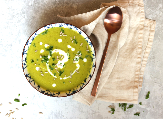 Broccoli and Ginger Soup