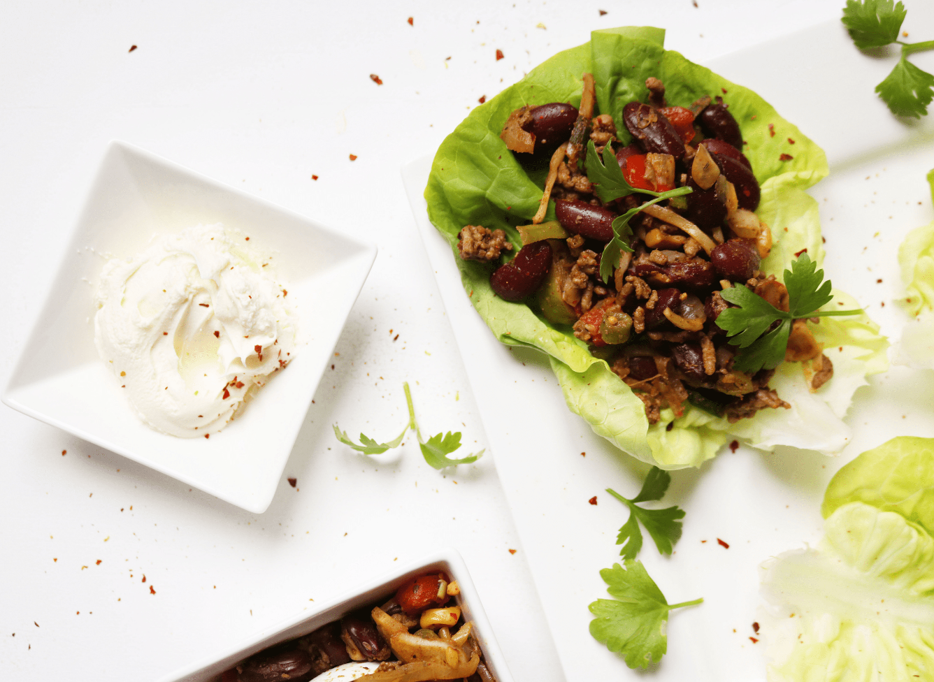 Mexican Lettuce Wraps
