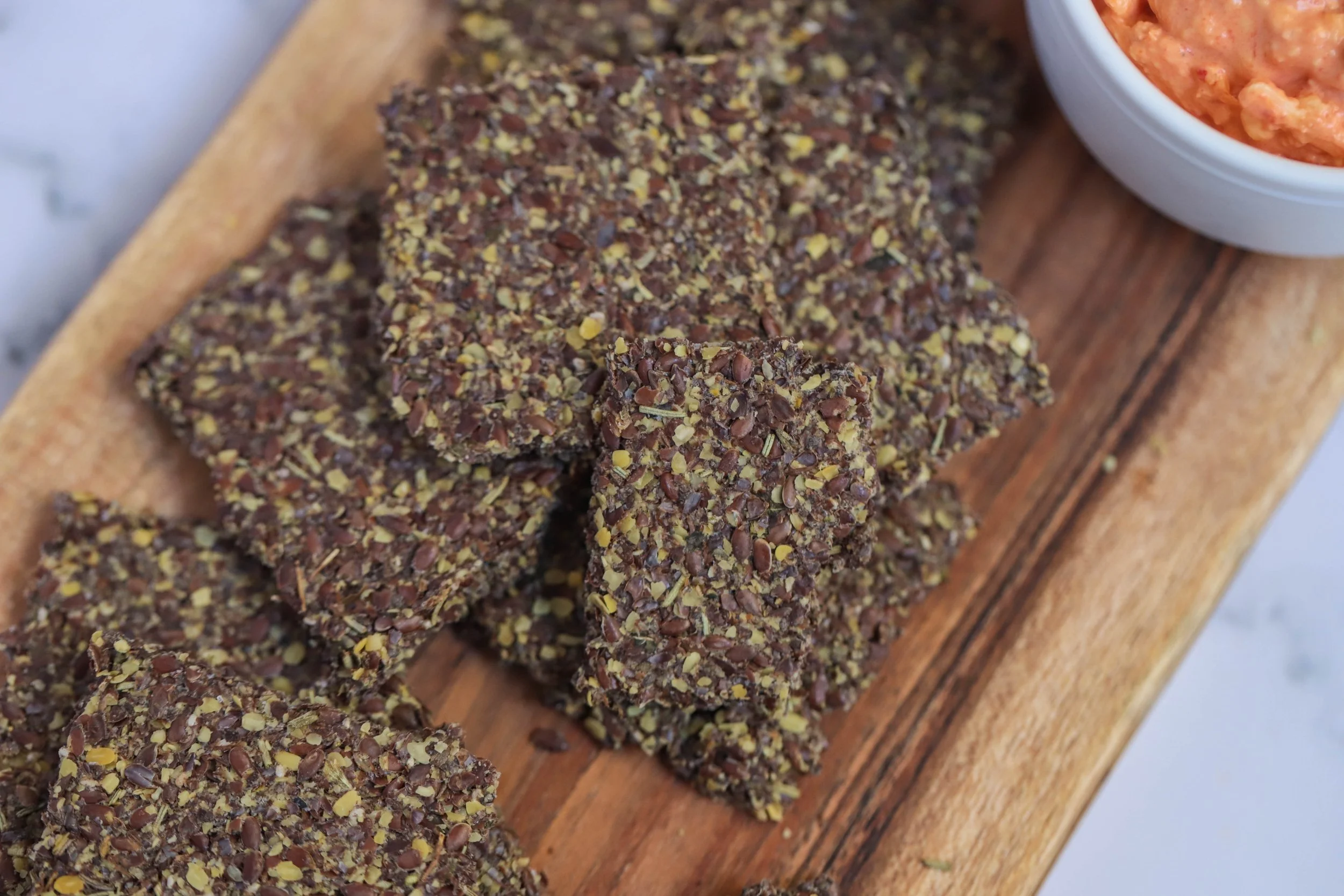 Flaxseed Crackers