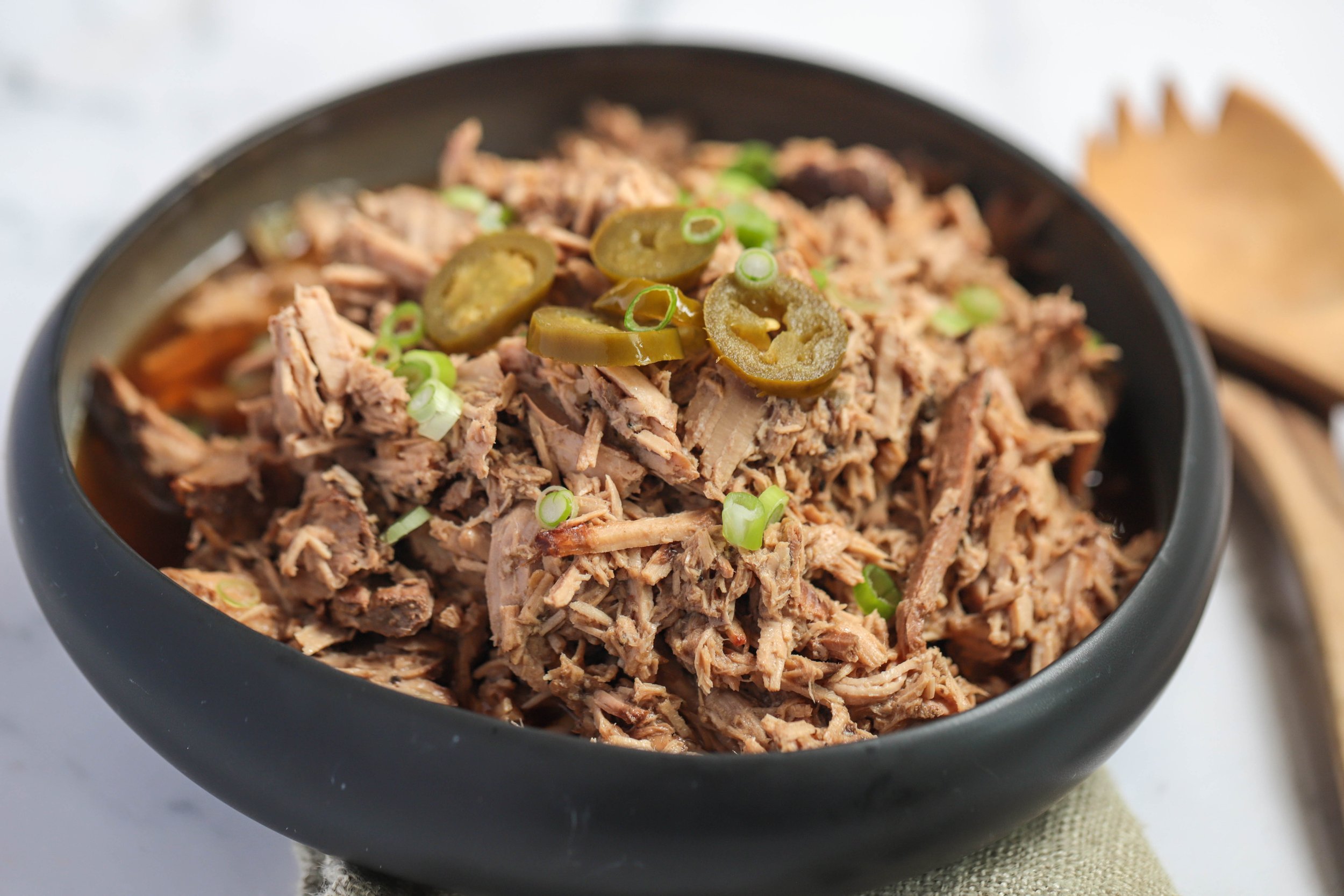 Slow Cooked Filipino Adobo Pulled Pork