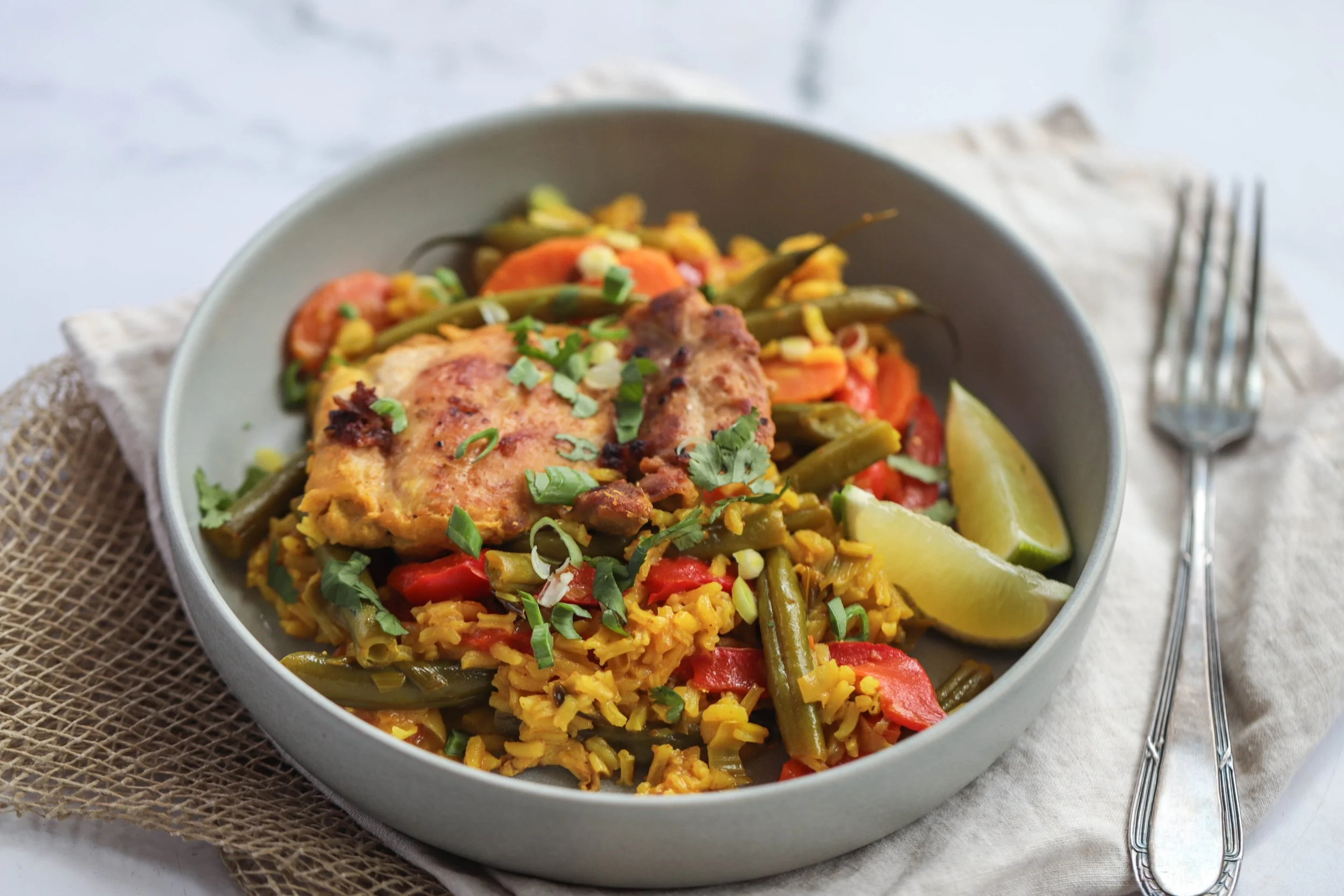 One Pan Thai Chicken Curry