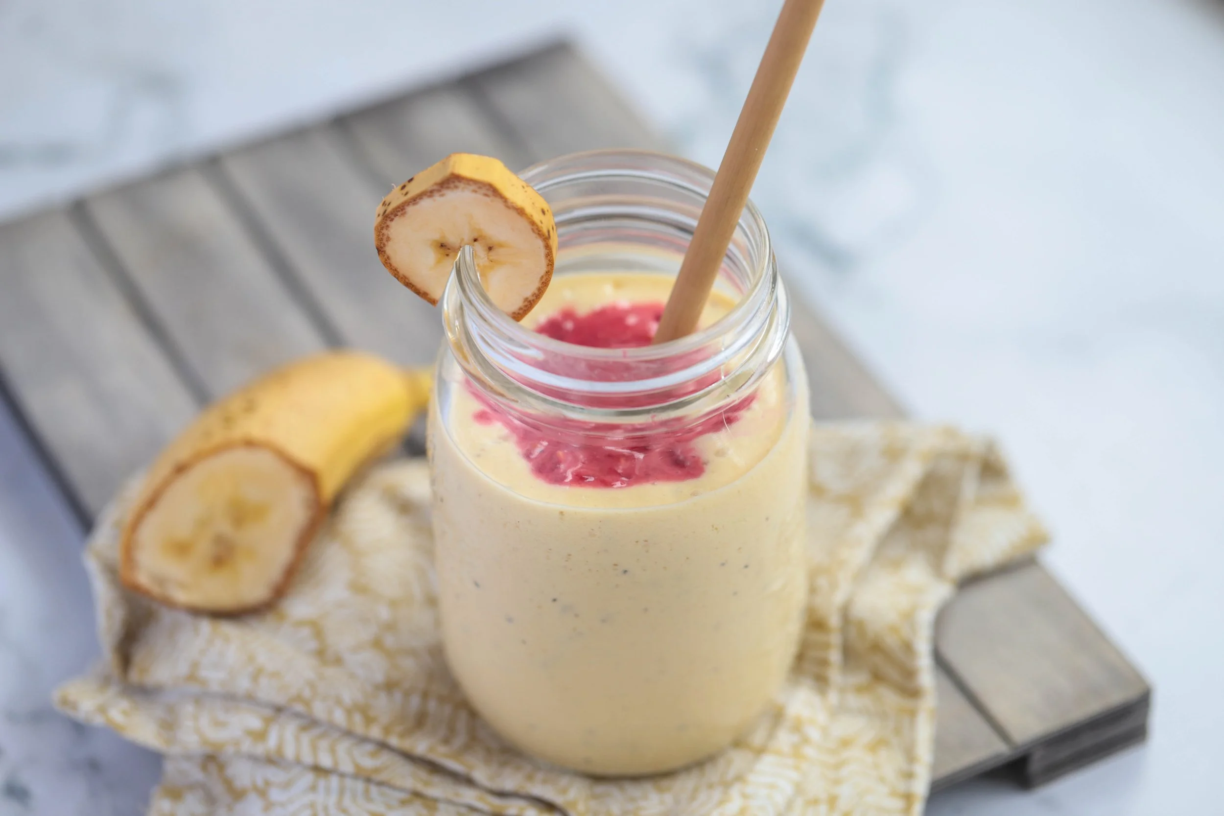 High Protein Passion Fruit Smoothie