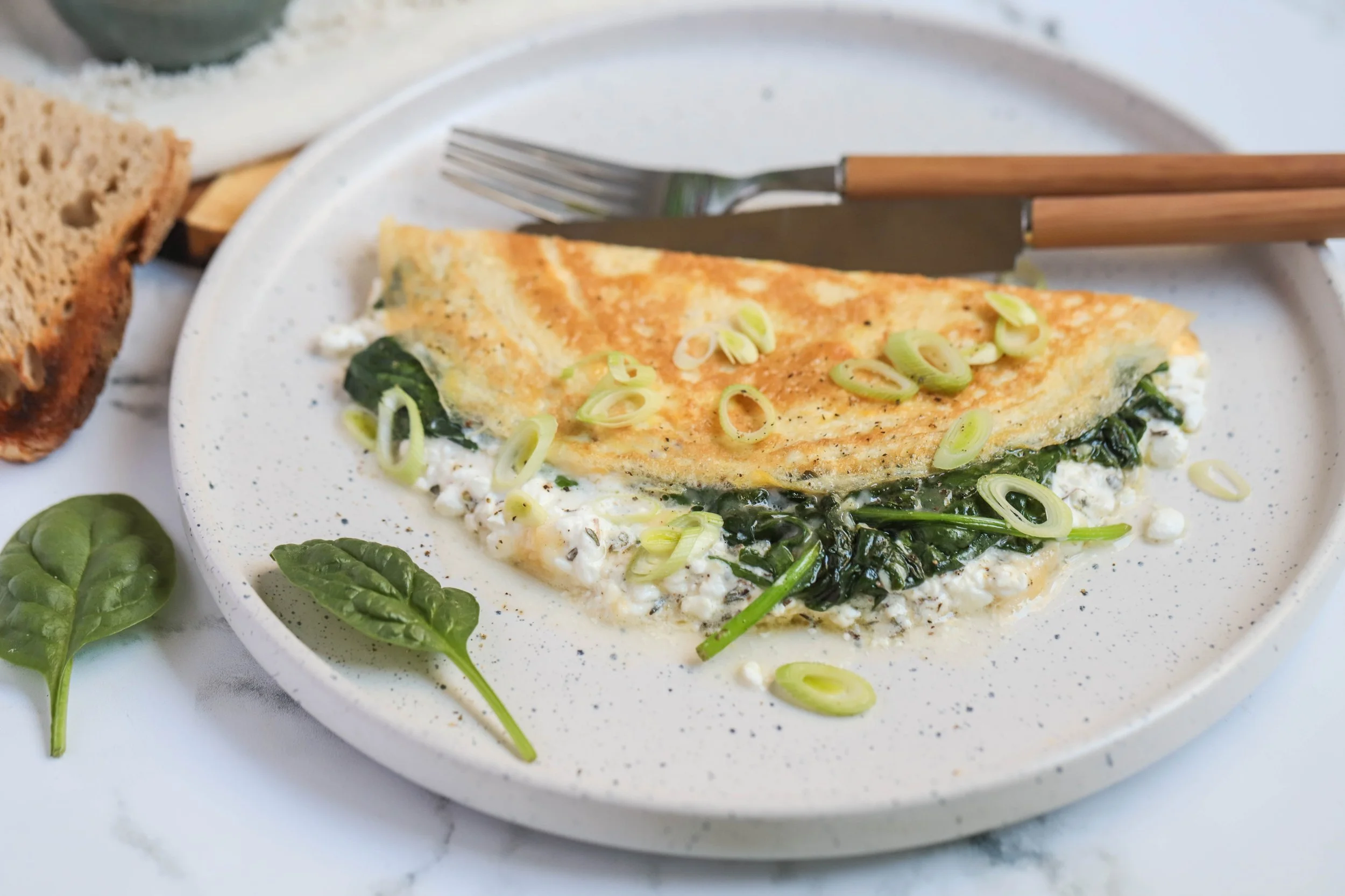 Cottage Cheese Protein Omelet