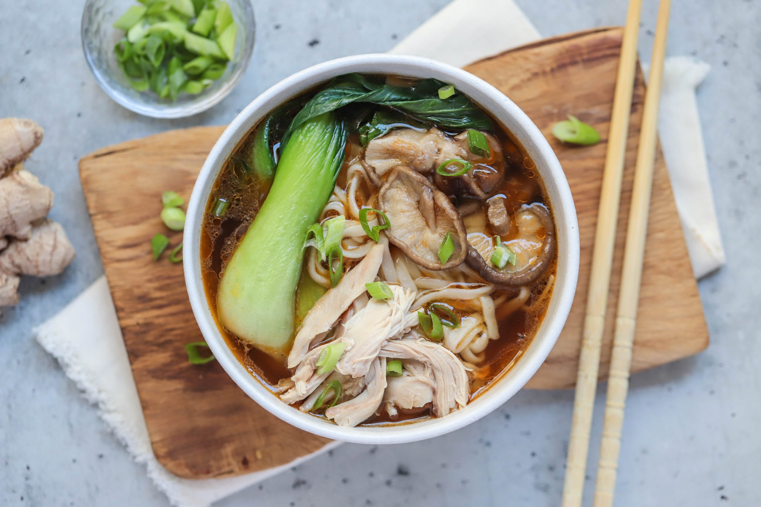 Chinese Chicken Noodle Soup