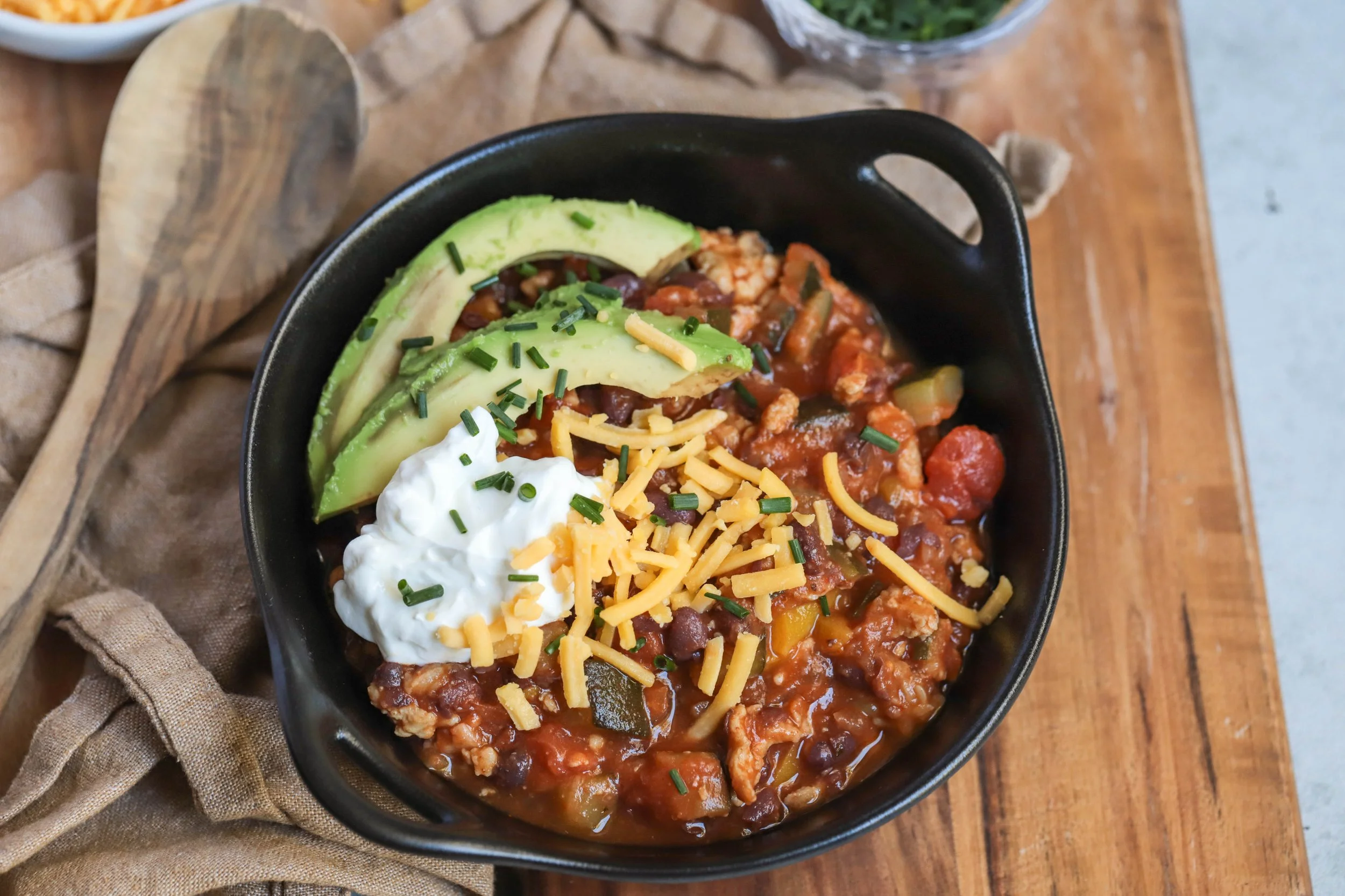 Turkey and Vegetable Chili