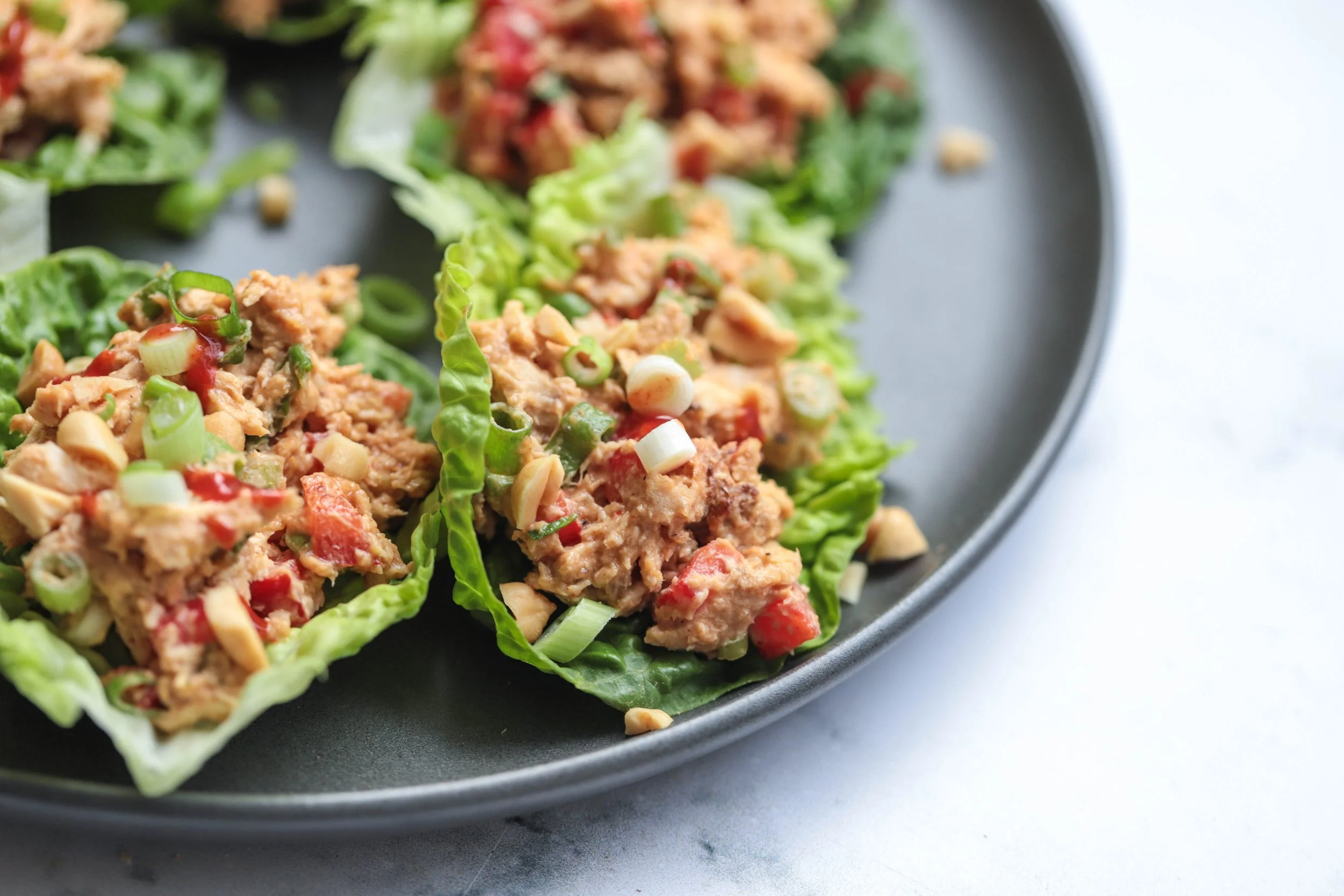 Asian Chicken Lettuce Wraps