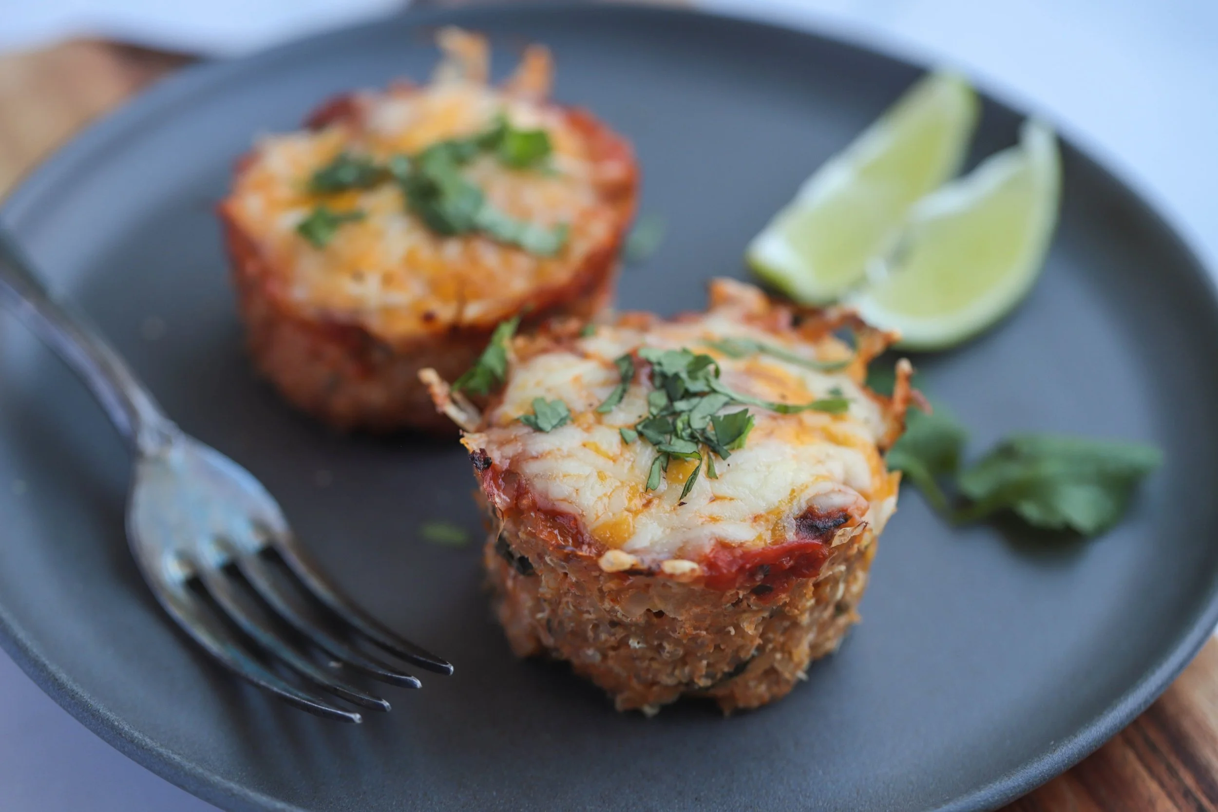 Chicken Quinoa Muffins