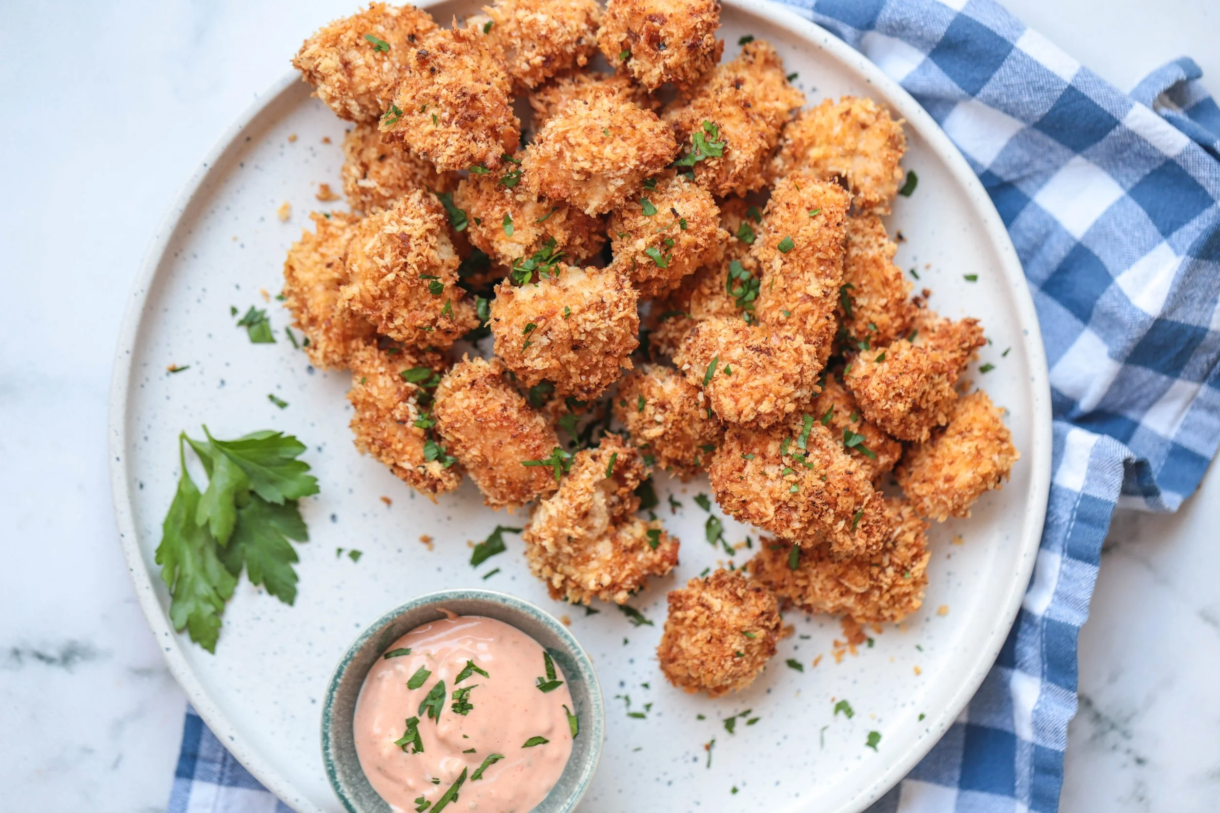 Crispy Baked Chicken Nuggets
