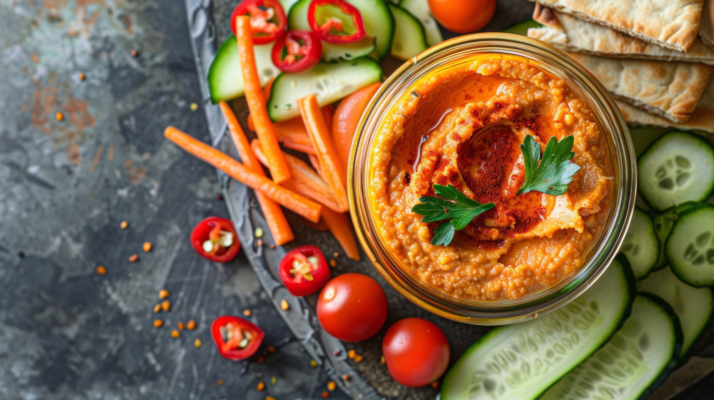 Red Pepper Hummus