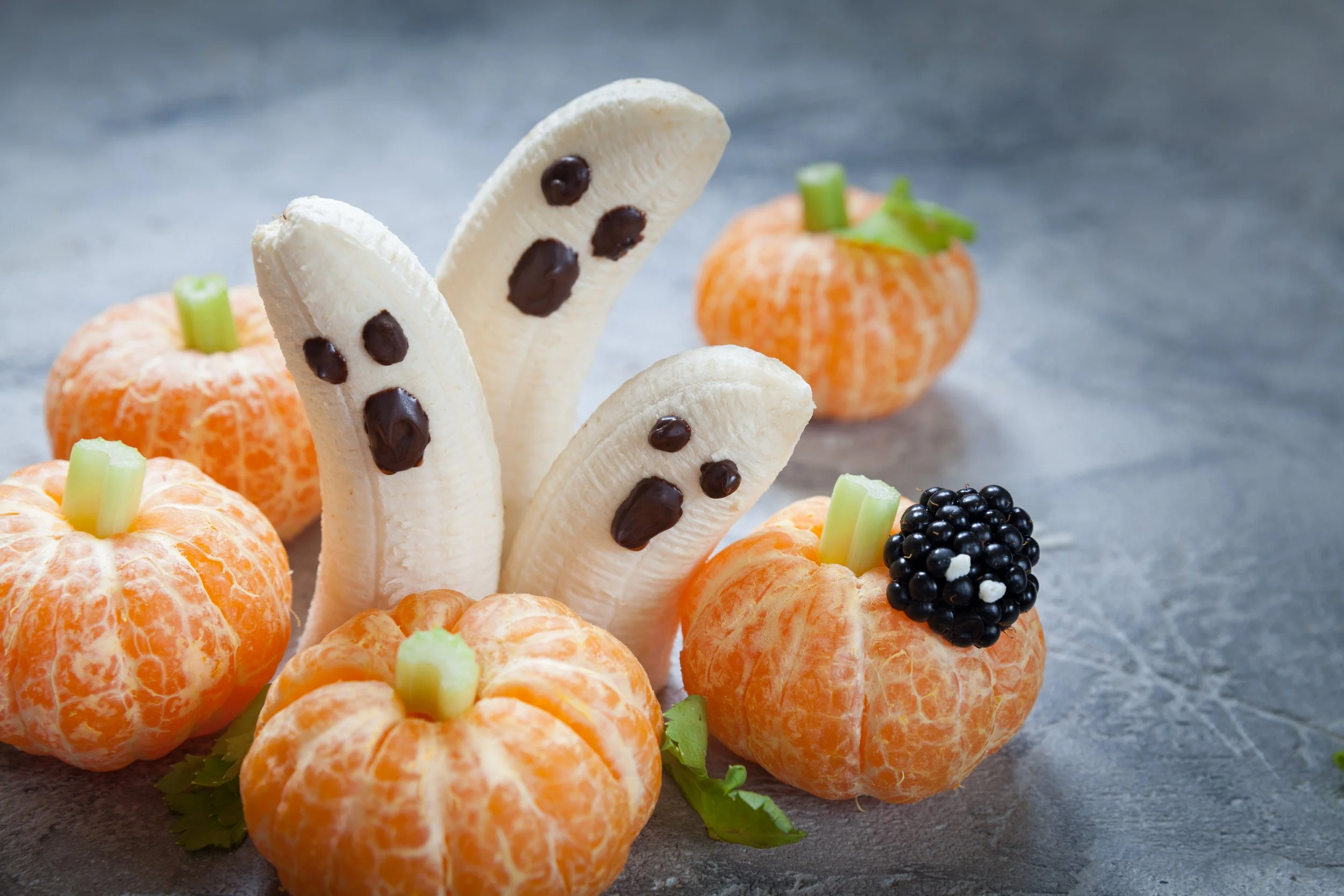 Banana Ghosts and Tiny Pumpkins