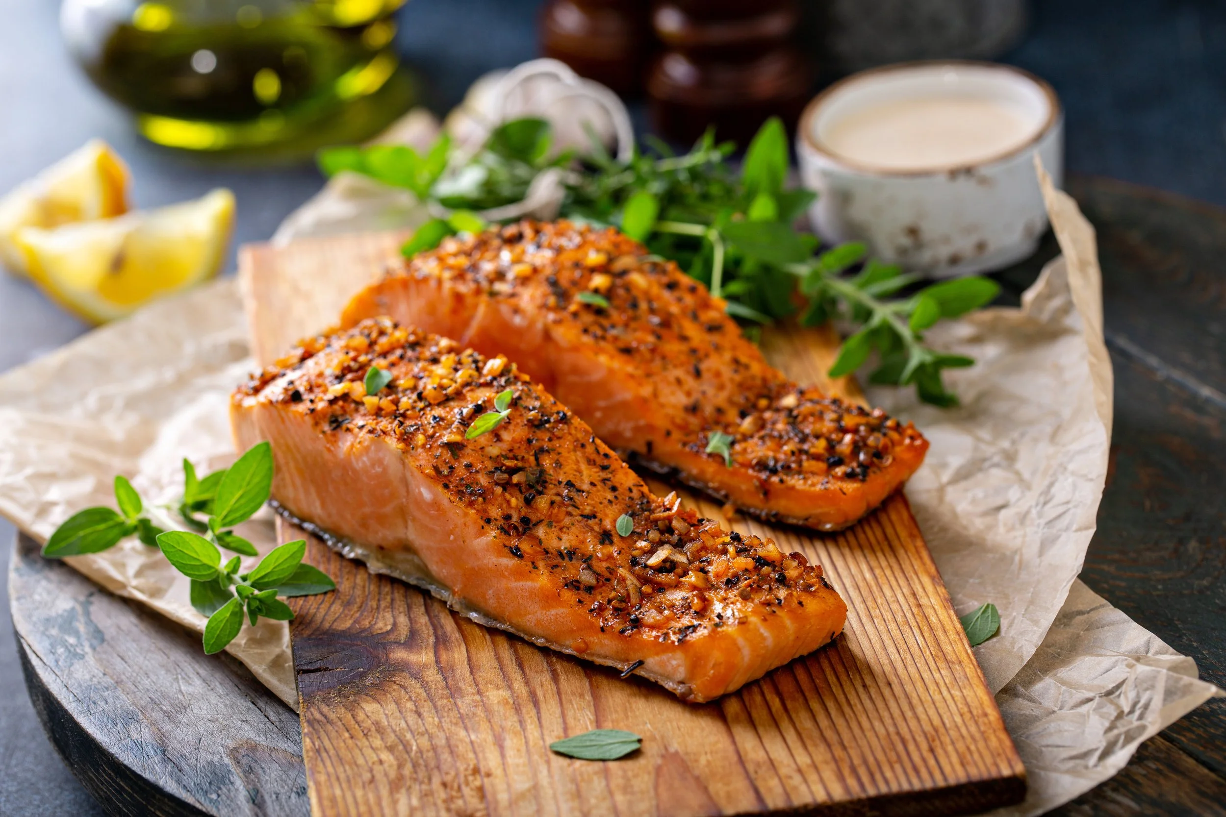 Heart-Healthy Baked Salmon