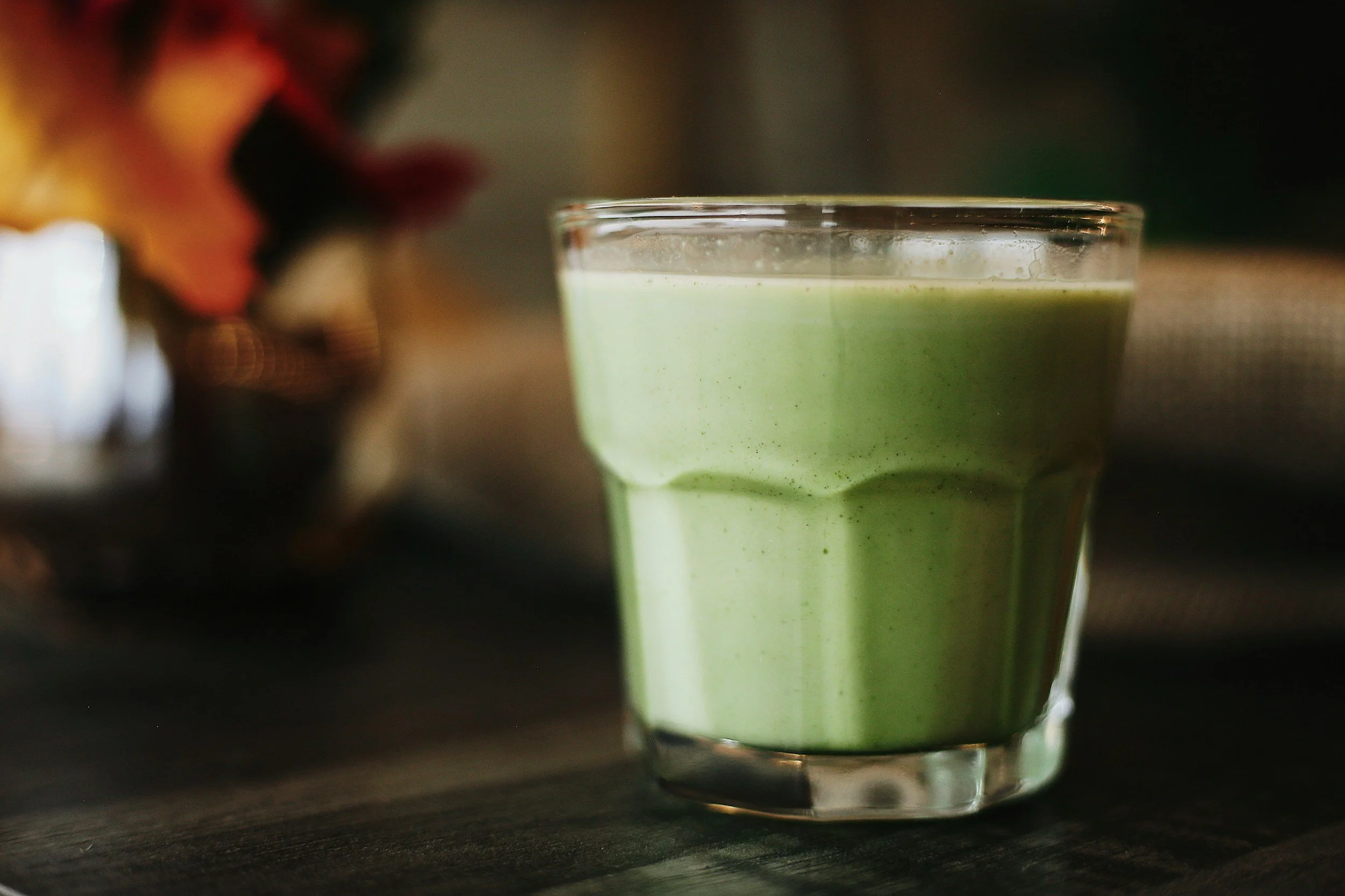 Energizing Vanilla Matcha Smoothie