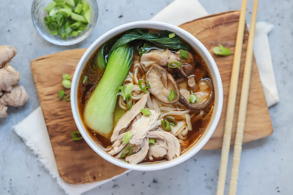 Chinese Chicken Noodle Soup — Tsirona