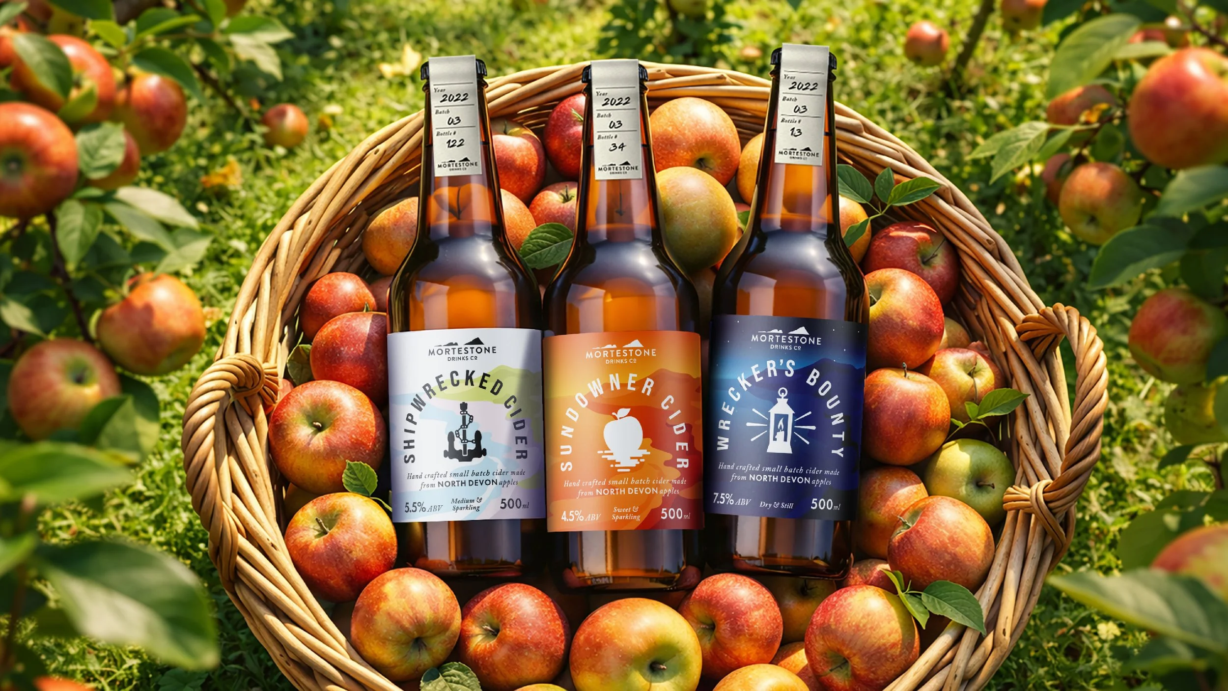 The Mortestone Drinks Company – Bottle visual