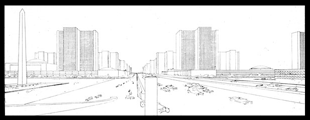 Le Corbusier's image for the ideal city....