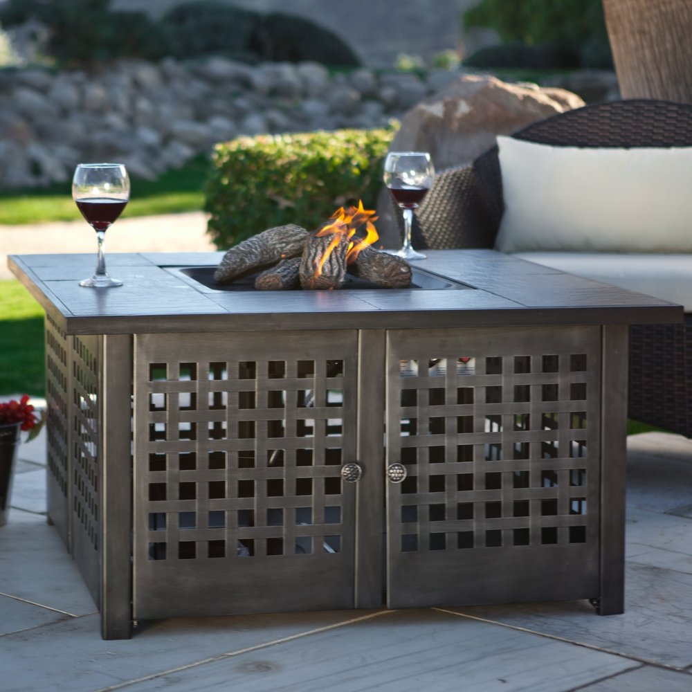 North Atlanta Fireplace Grill Patio, Blue Rhino Gas Fire Pit Table