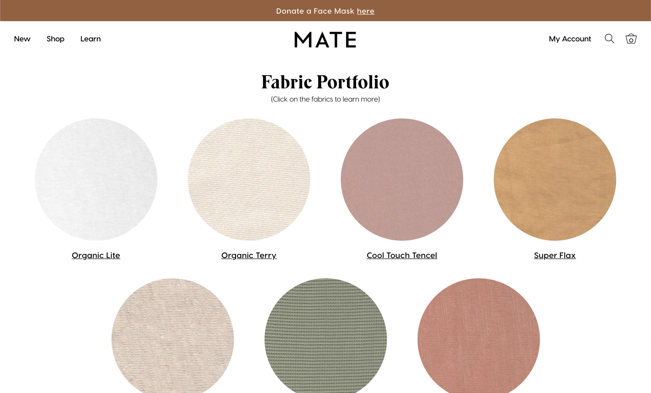 Featured Textile Example - Mate the Label